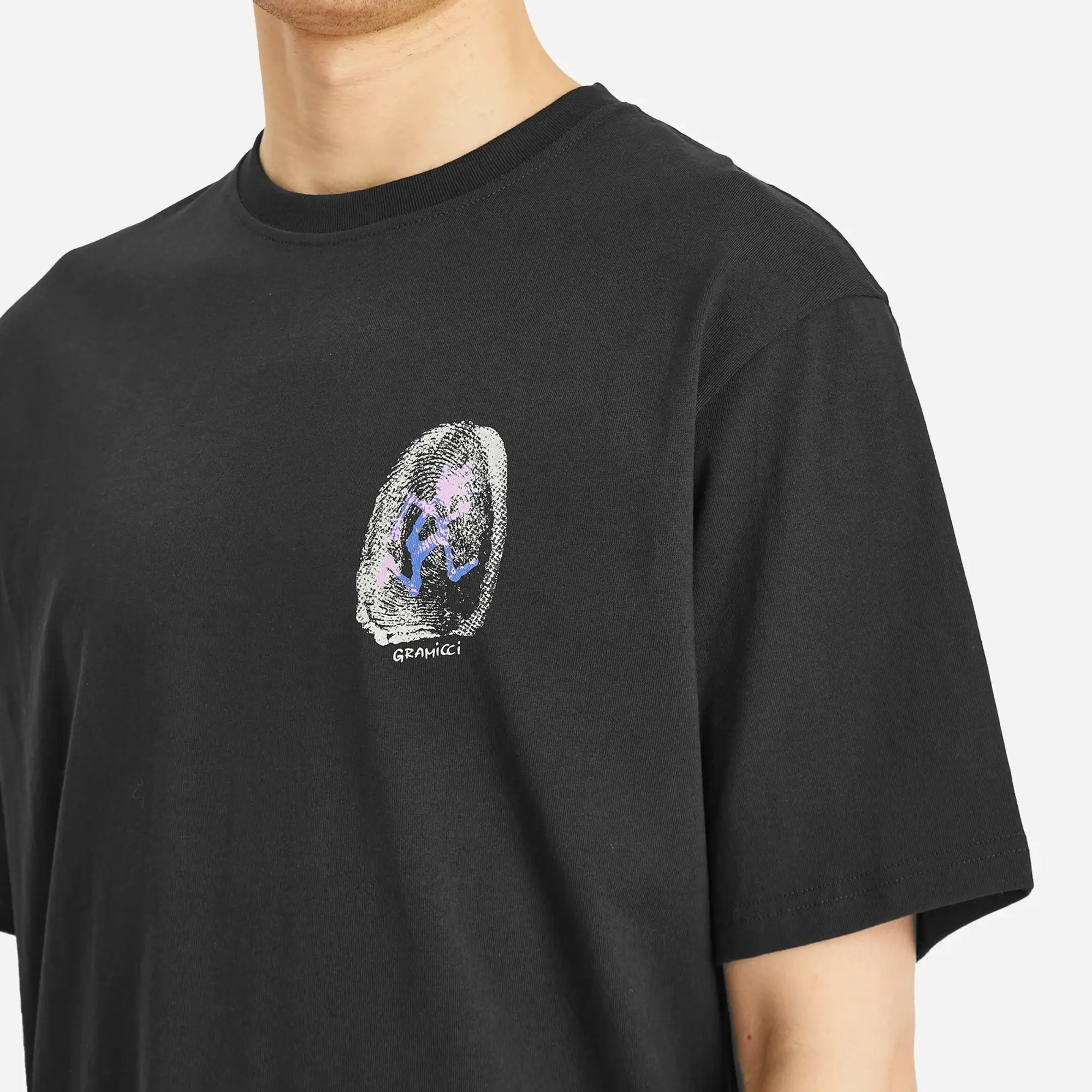 Gramicci Thumbprint T-Shirt, Black