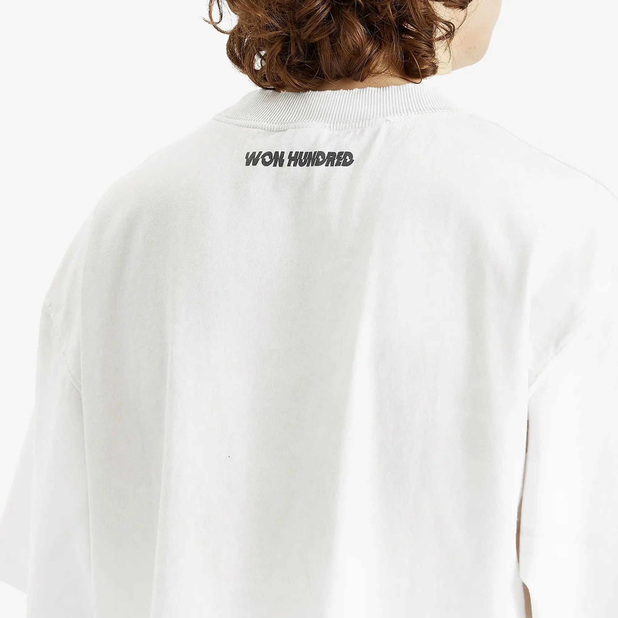 Won Hundred Men's Houston Staggered Dirt T-Shirt White