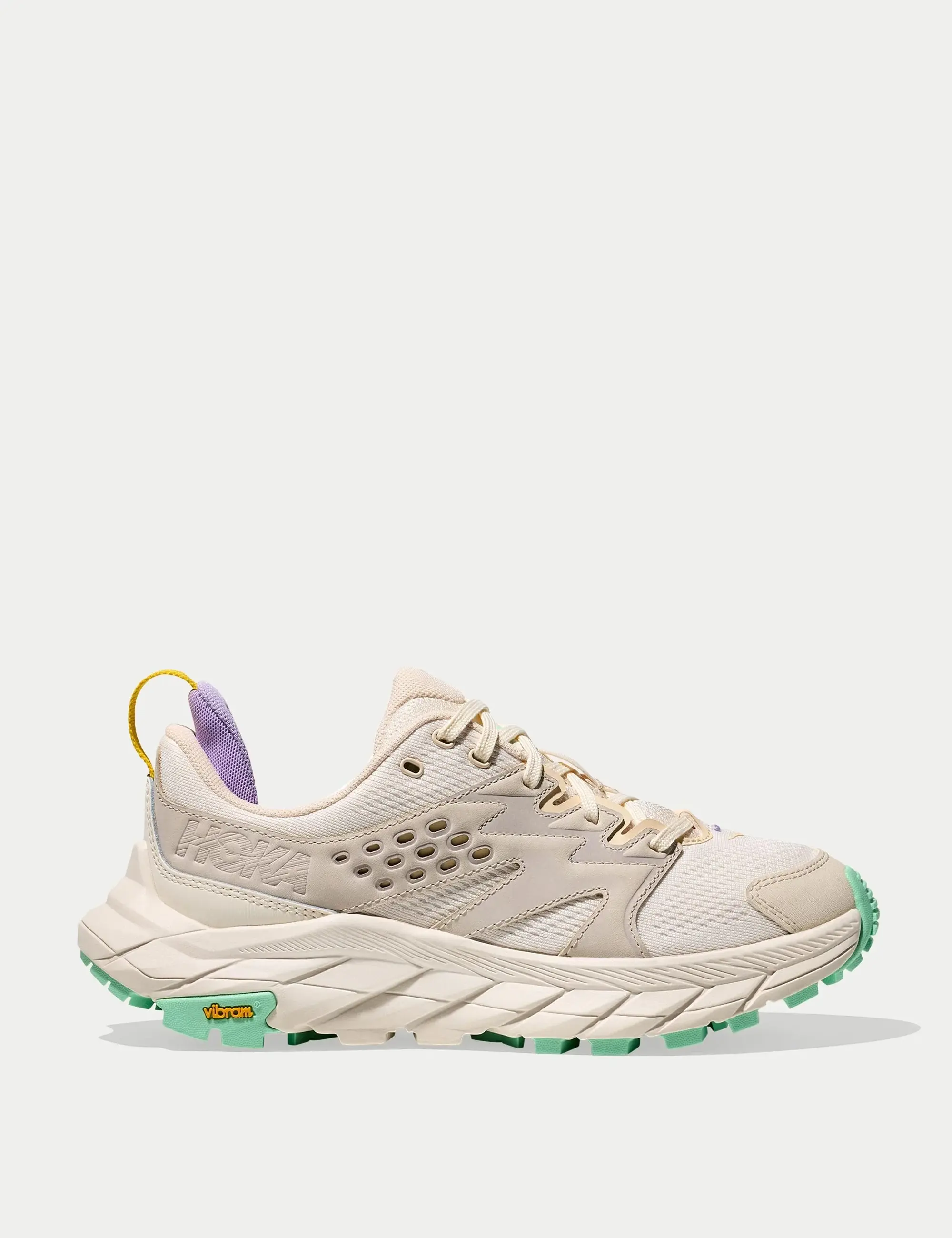 Hoka One One HOKA Women's Anacapa Breeze Low - Alabaster/Mint Fluorite -  Size: UK 8