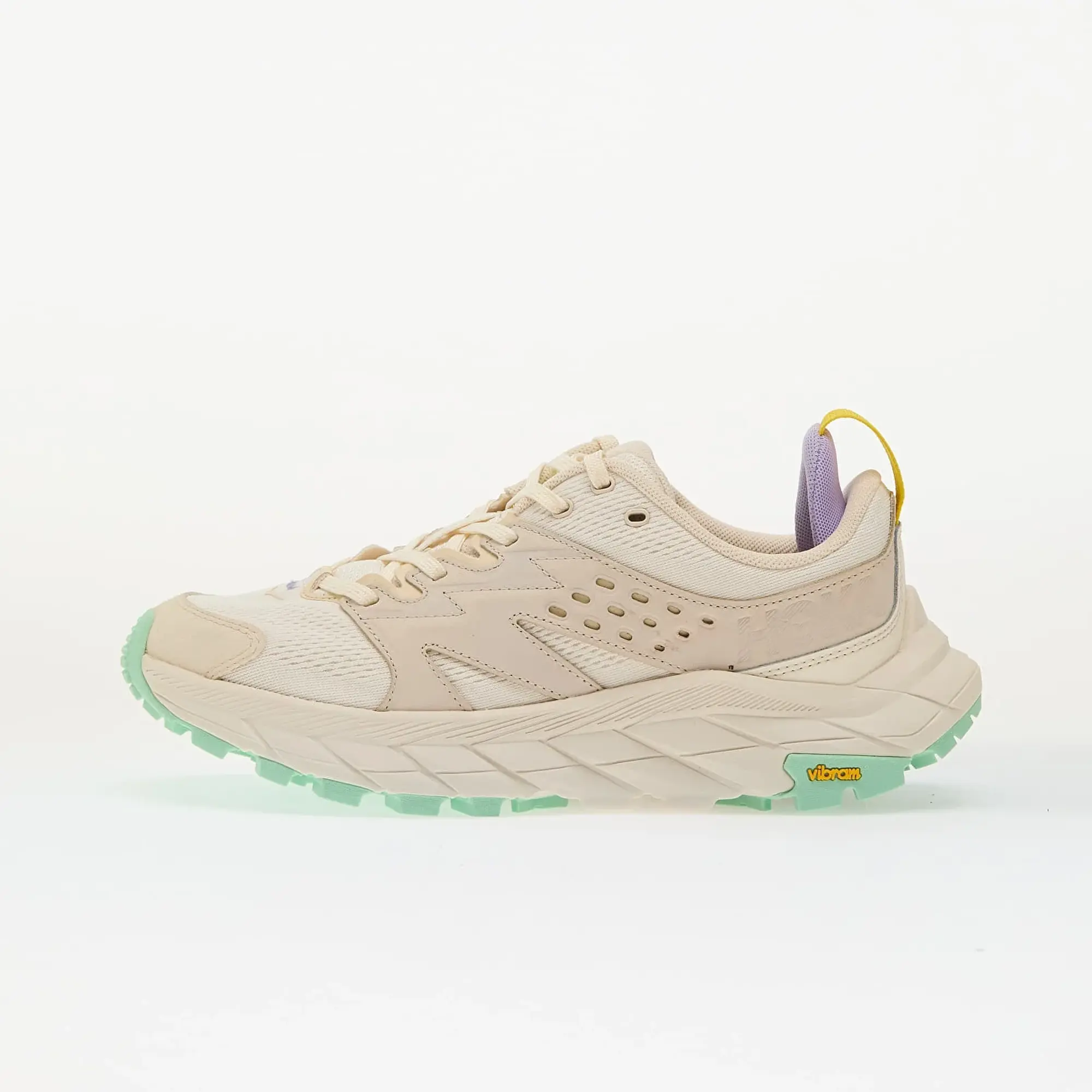 Hoka One One HOKA Women's Anacapa Breeze Low - Alabaster/Mint Fluorite -  Size: UK 8