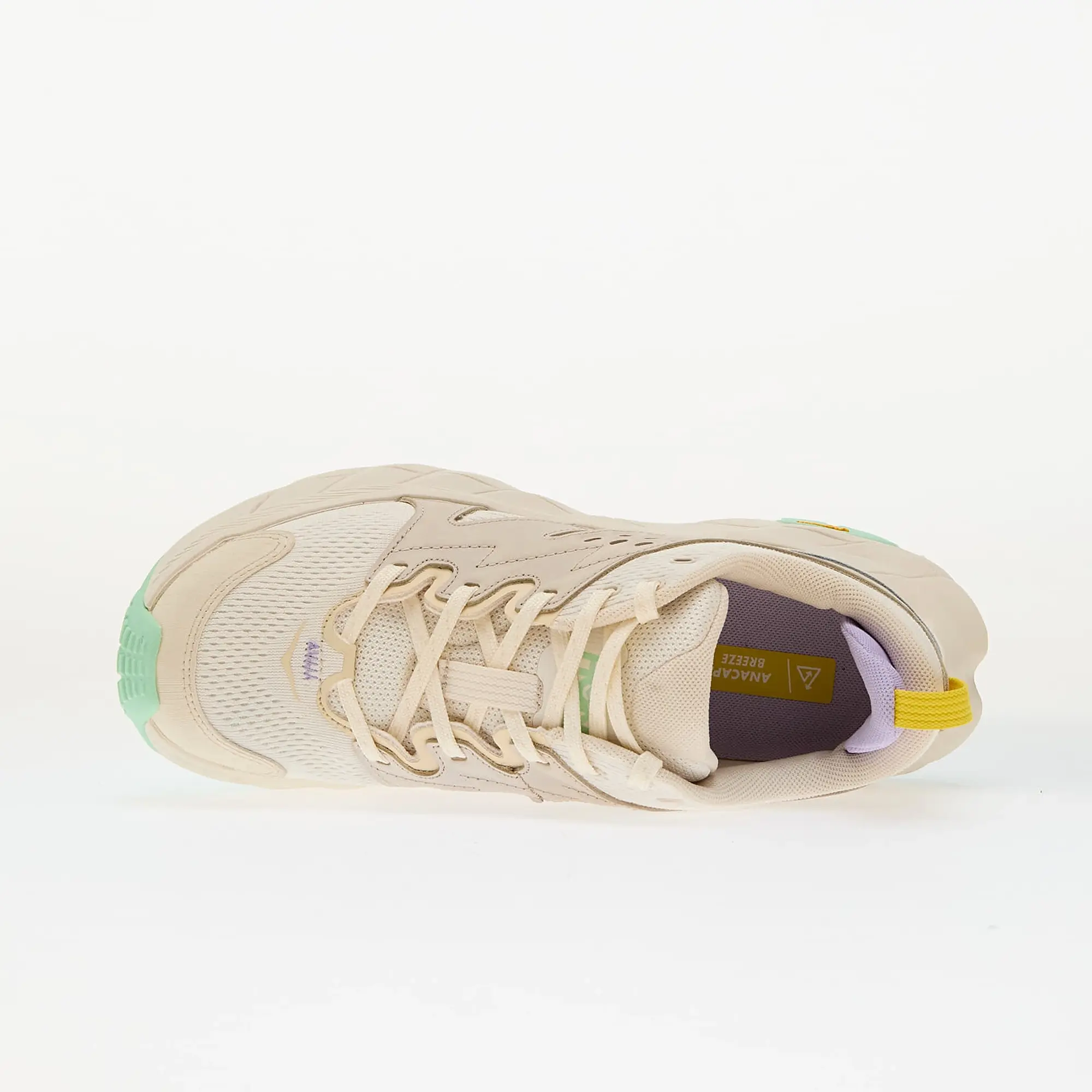 Hoka One One HOKA Women's Anacapa Breeze Low - Alabaster/Mint Fluorite -  Size: UK 8