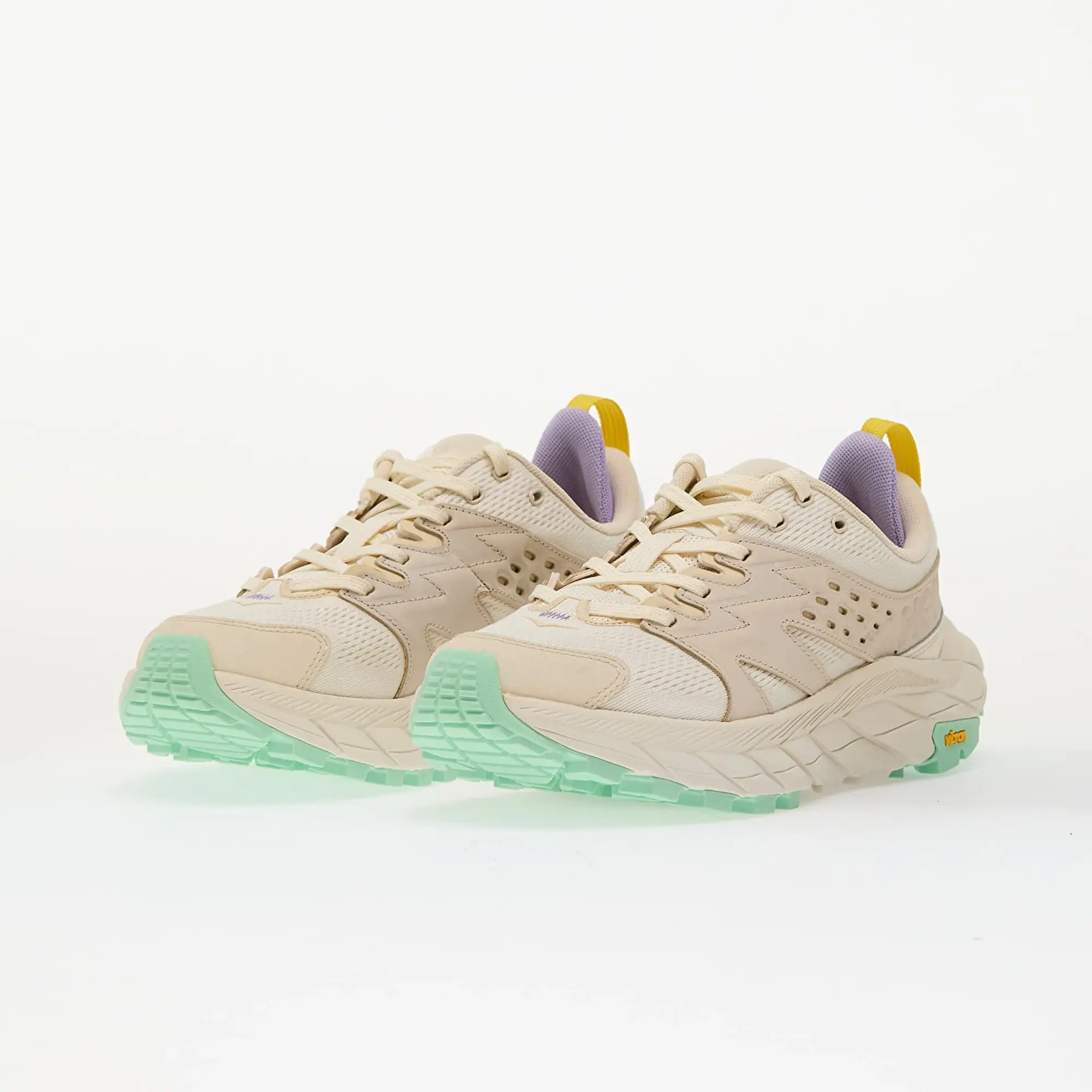 Hoka One One HOKA Women's Anacapa Breeze Low - Alabaster/Mint Fluorite -  Size: UK 8