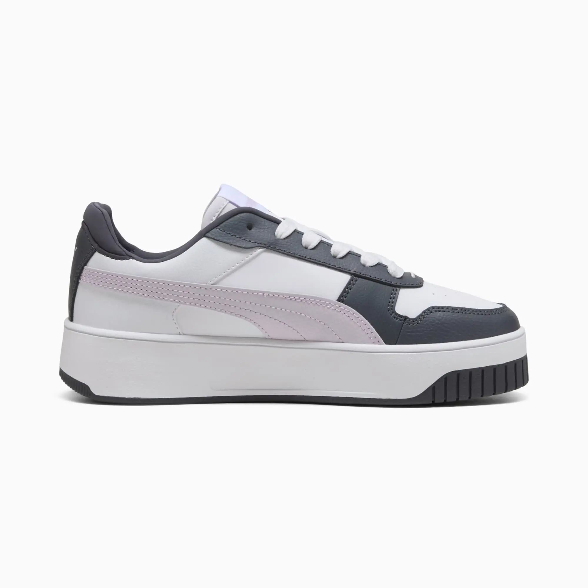 PUMA Carina Street Sneakers Women, White/Lilac Frost/Galactic Grey