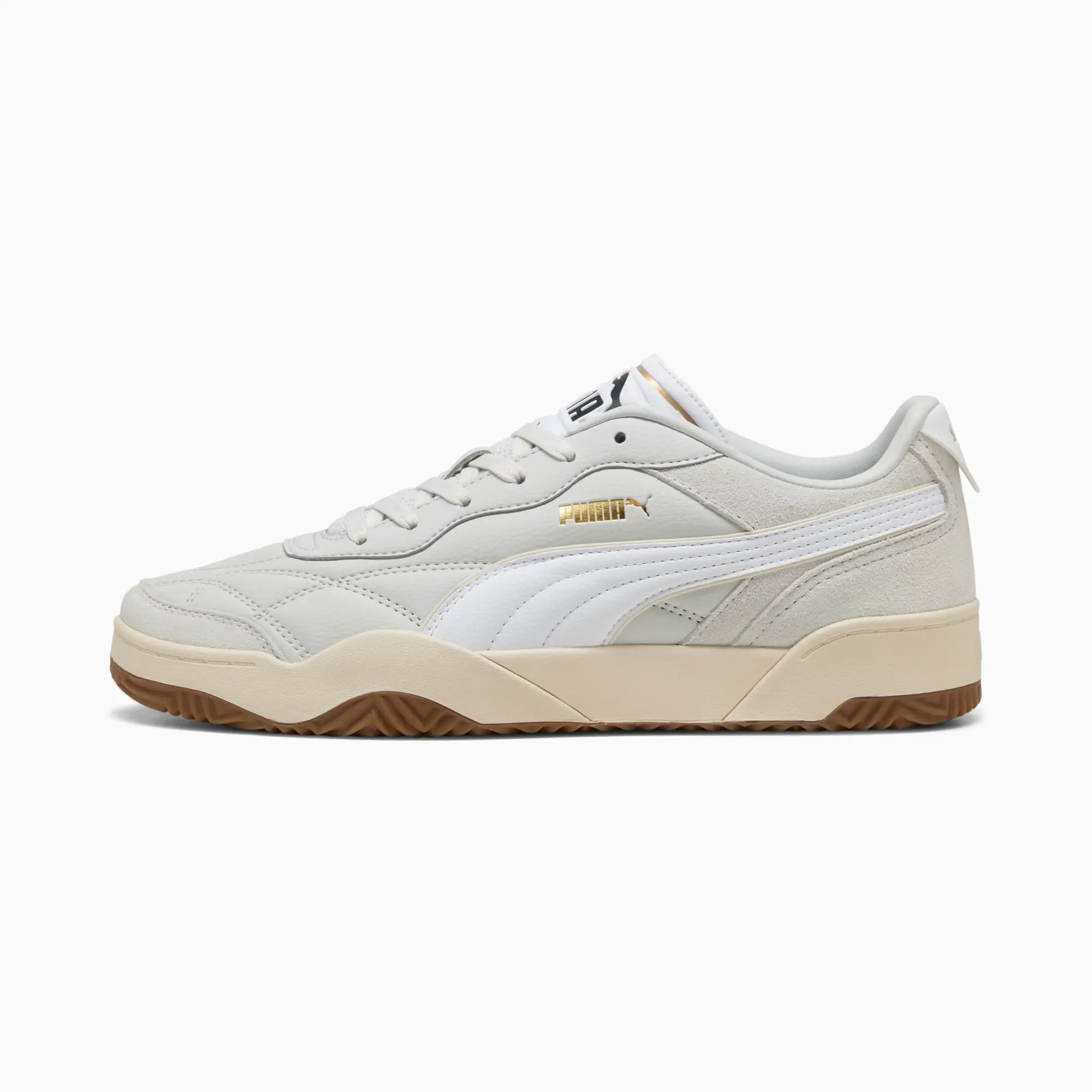PUMA Tifosi Sneakers Unisex, Feather Grey/White/Alpine Snow