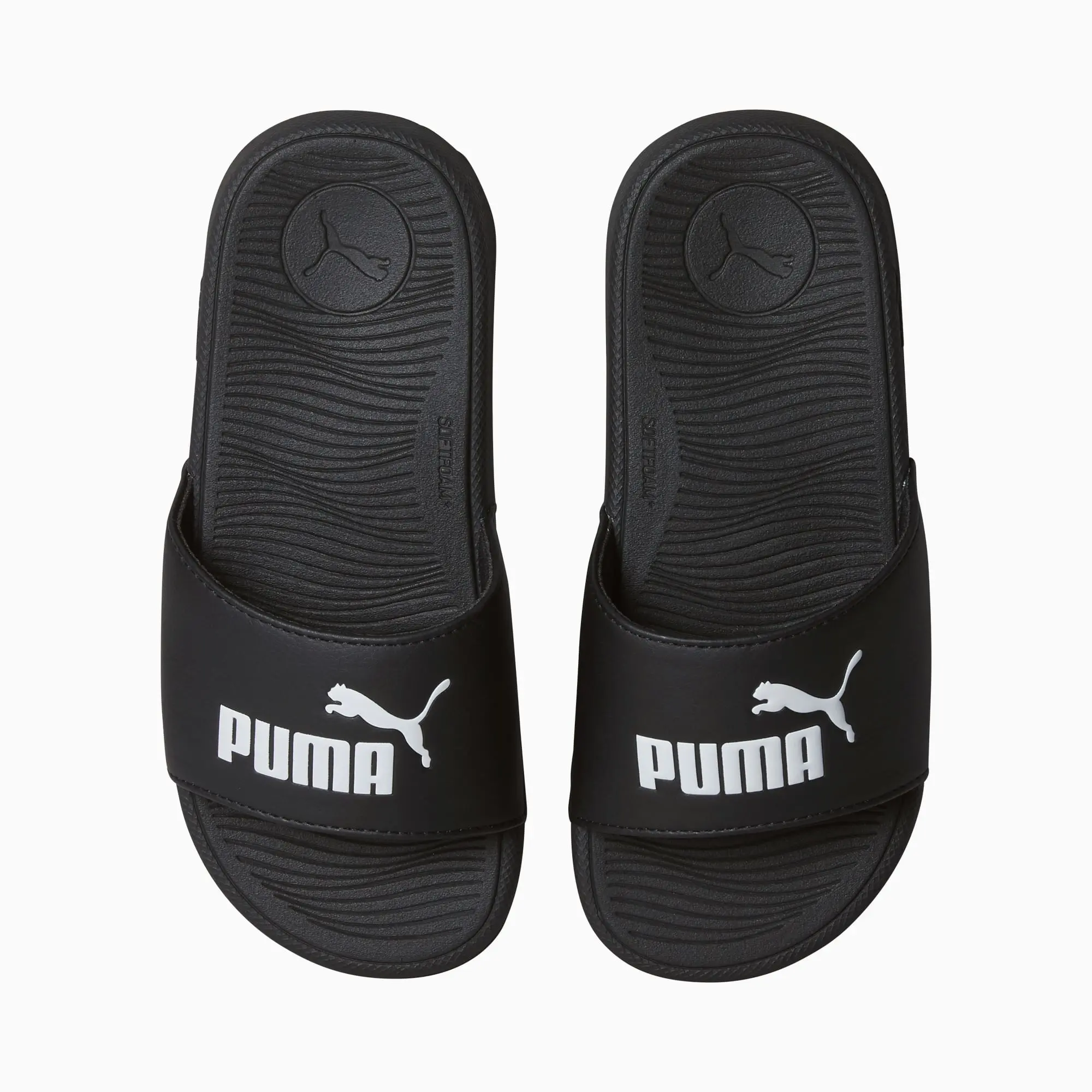 PUMA Cool Cat 2.0 Sandals Youth, Black/White