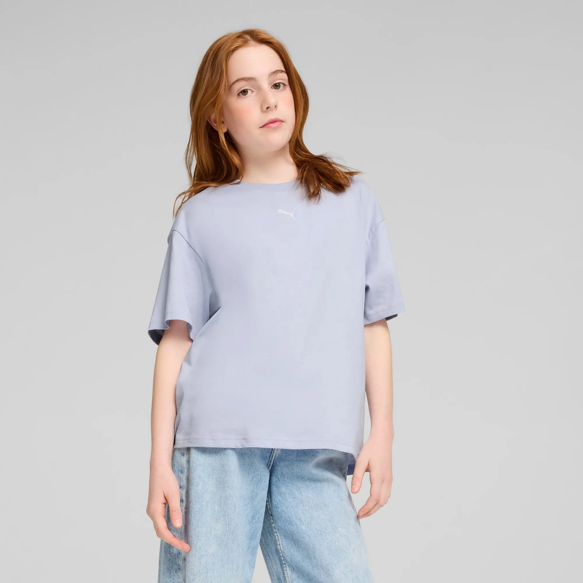PUMA Essentials Boxy T-Shirt Youth, Cool Weather