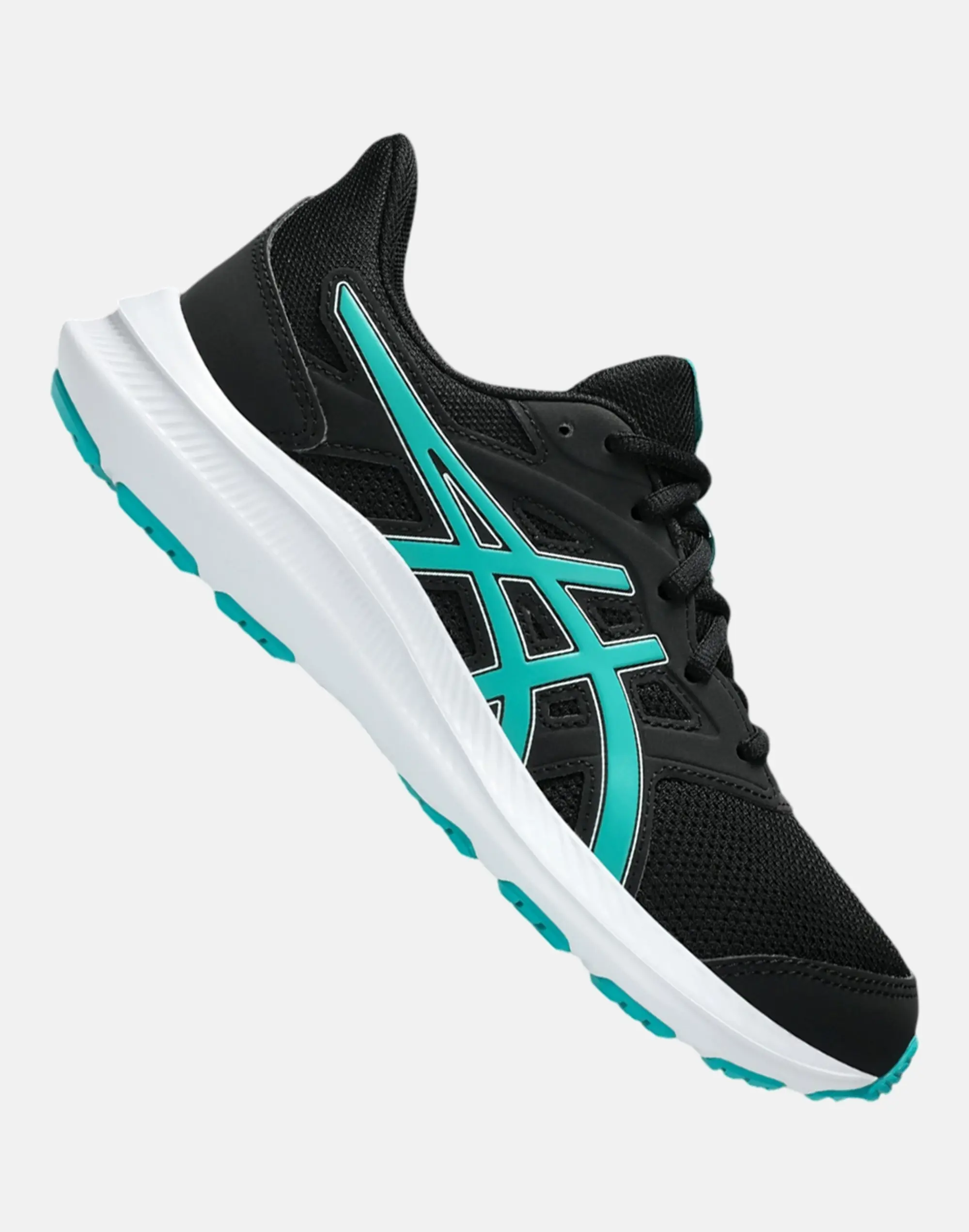 Older Kids Asics Jolt 4 Running Shoes in Green/Black