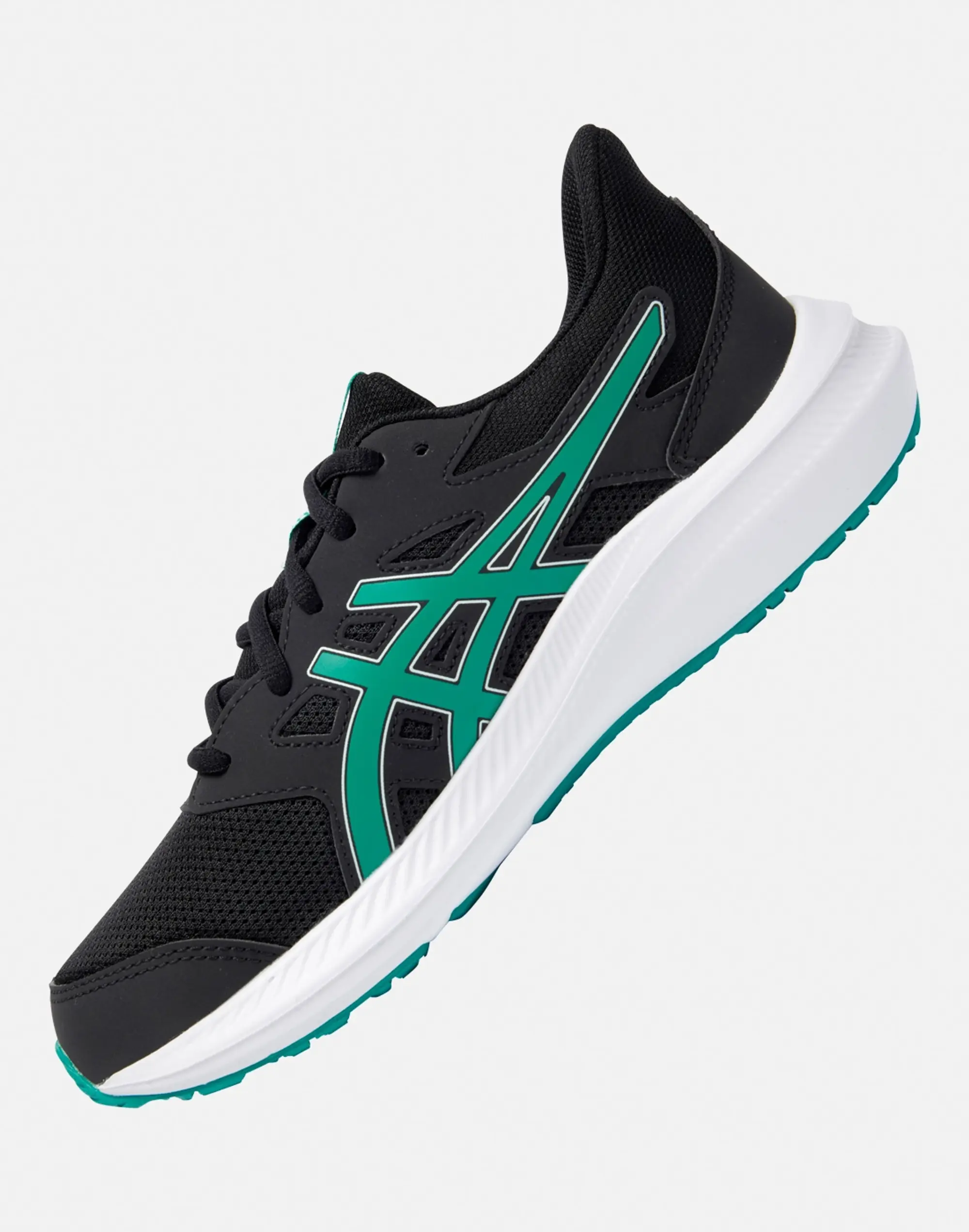 Older Kids Asics Jolt 4 Running Shoes in Green/Black