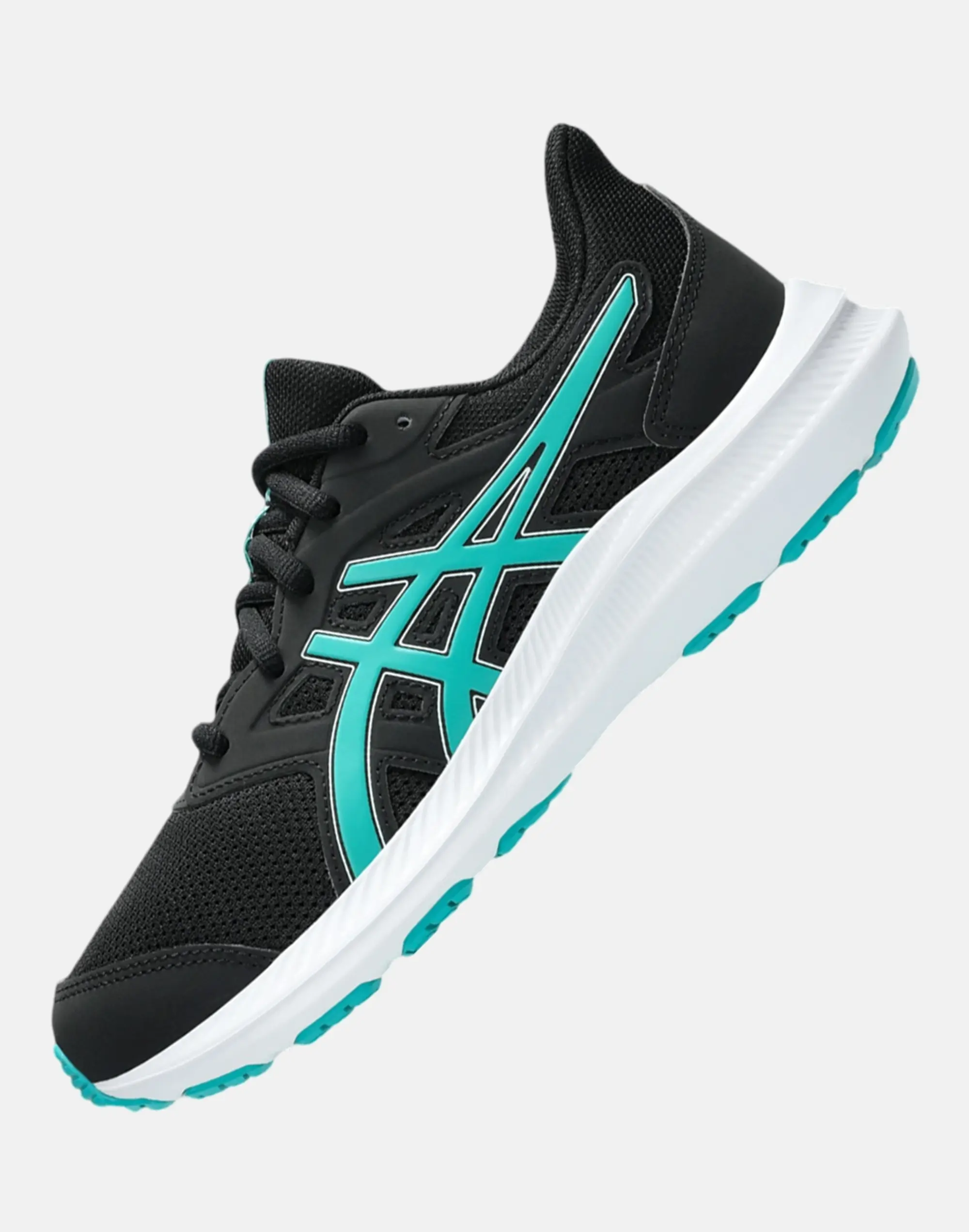 Older Kids Asics Jolt 4 Running Shoes in Green/Black