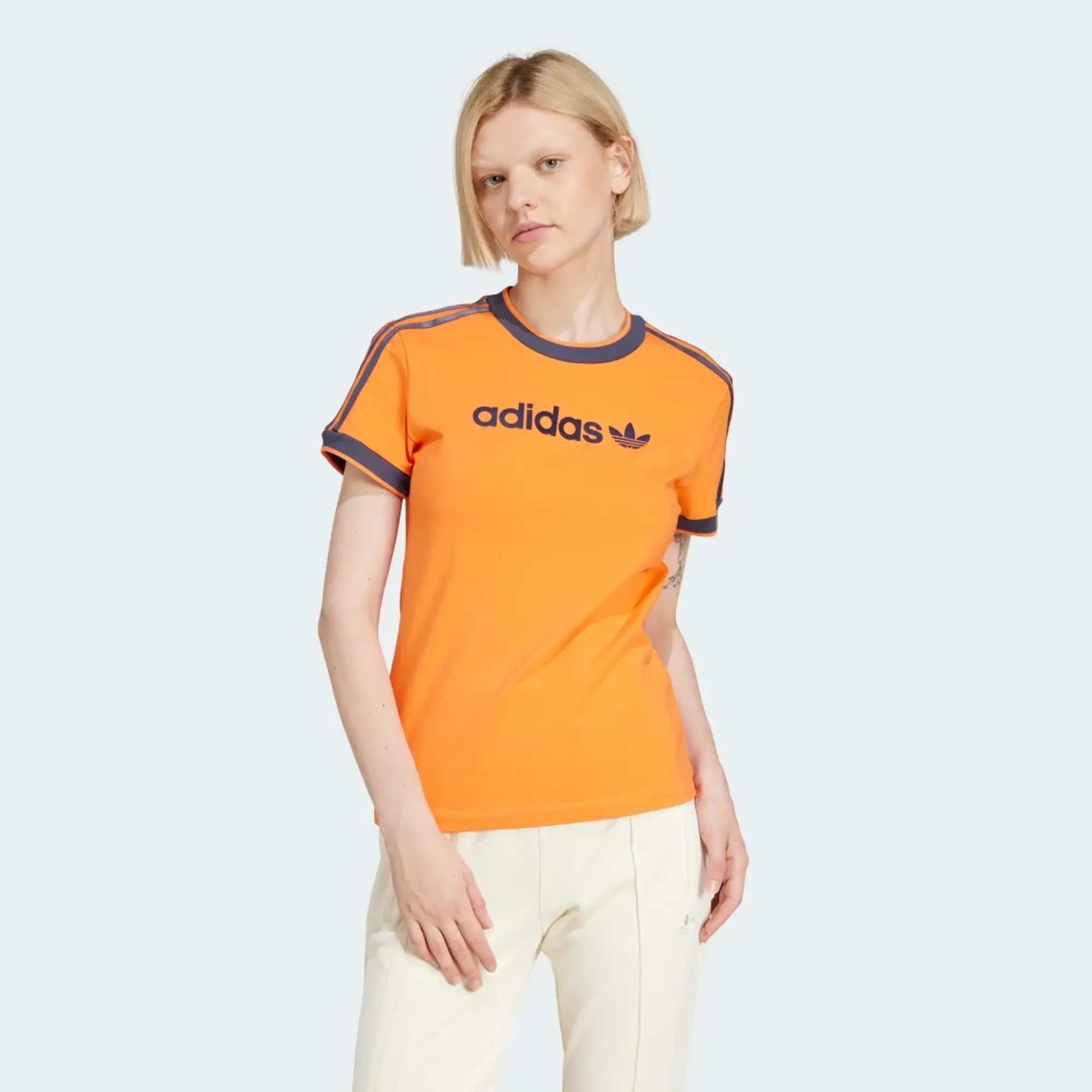 adidas Originals adidas Linear Logo 3-Stripes T-Shirt