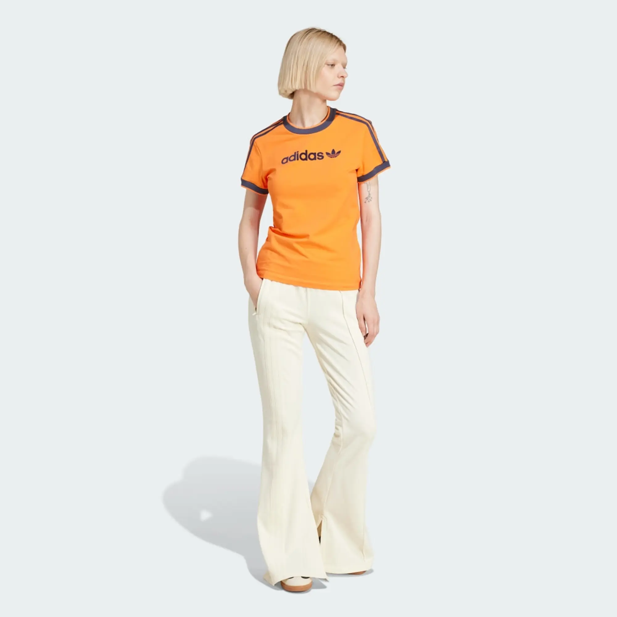 adidas Originals adidas Linear Logo 3-Stripes T-Shirt