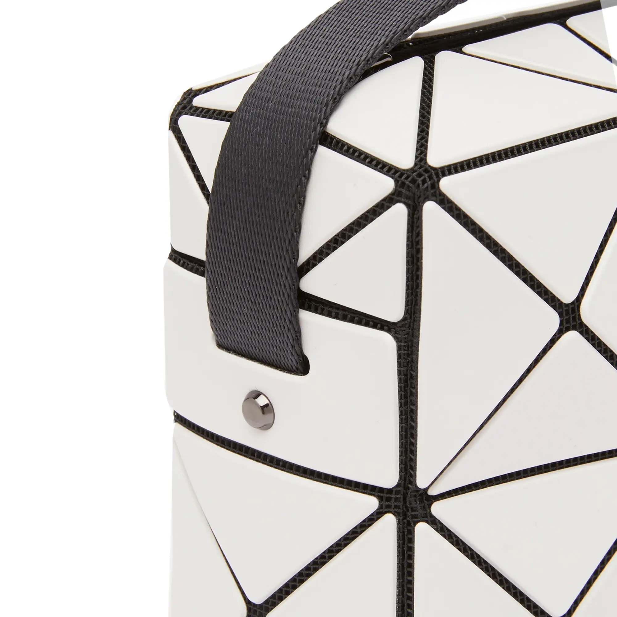 BAO BAO ISSEY MIYAKE Women's Cuboid Shoulder Bag Light Grey