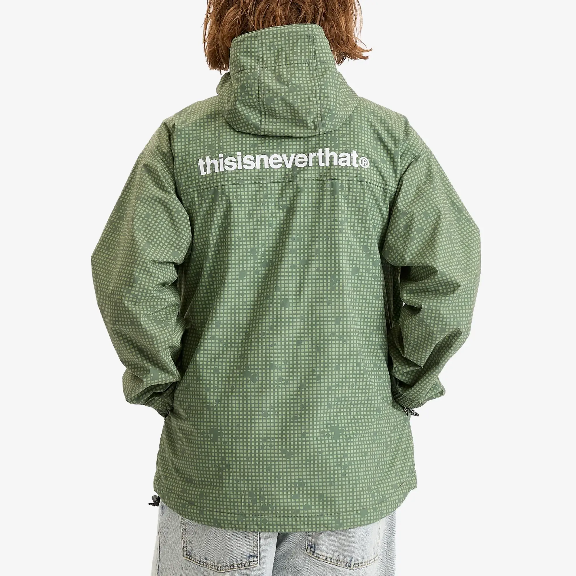 thisisneverthat Men's Nylon Anorak Parka Camo