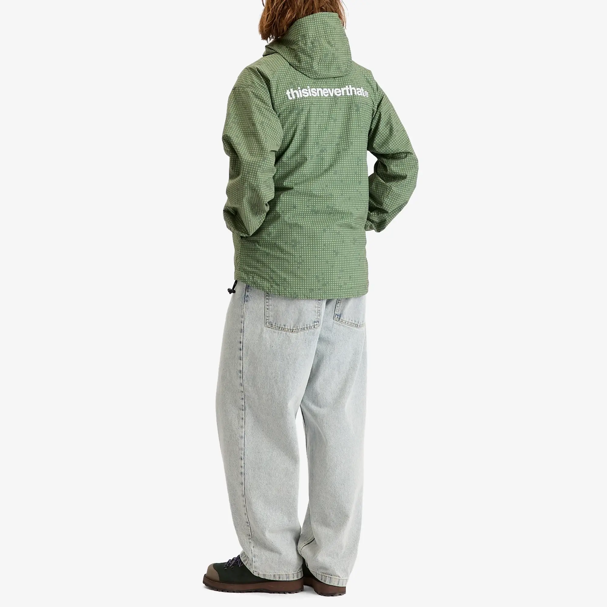 thisisneverthat Men's Nylon Anorak Parka Camo