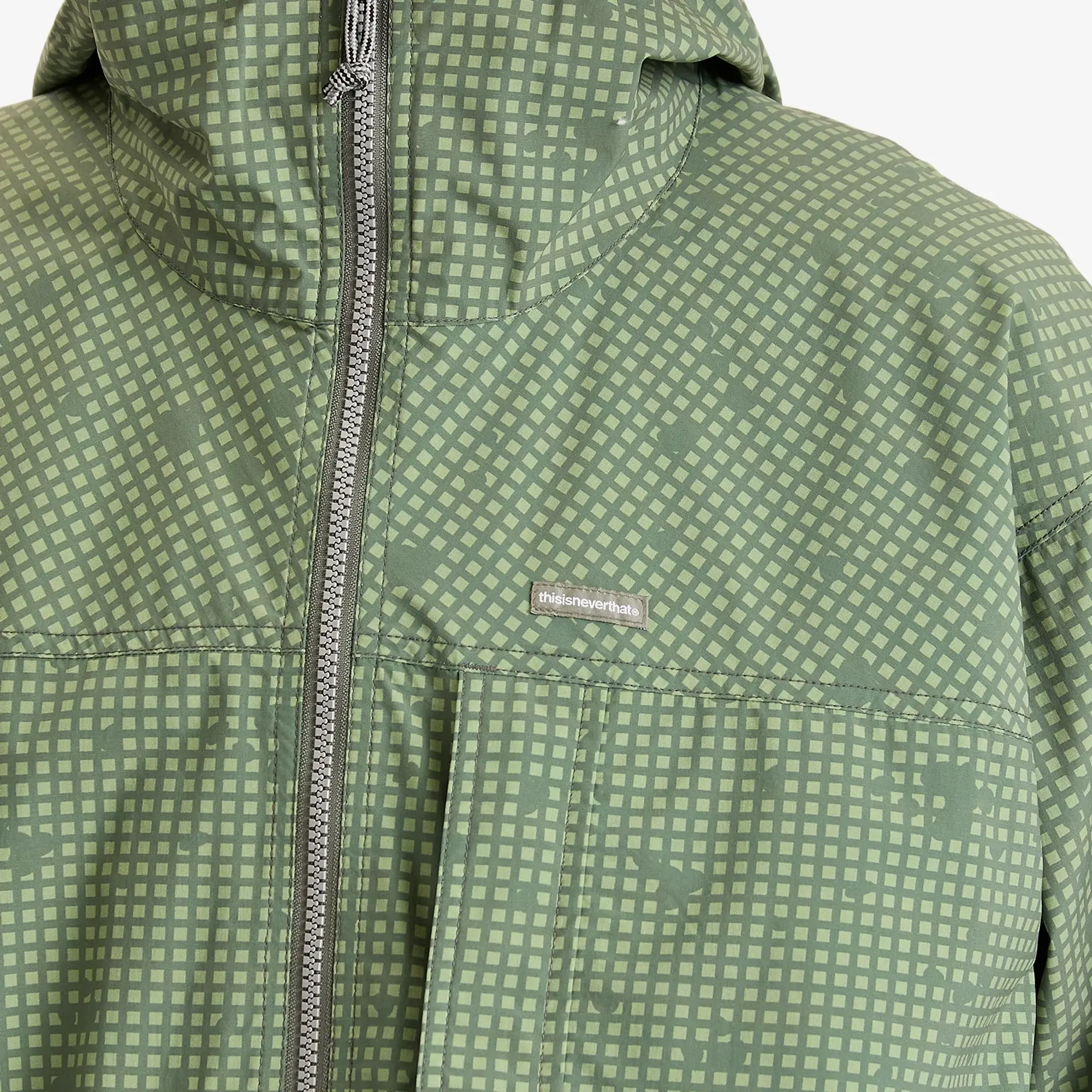 thisisneverthat Men's Nylon Anorak Parka Camo