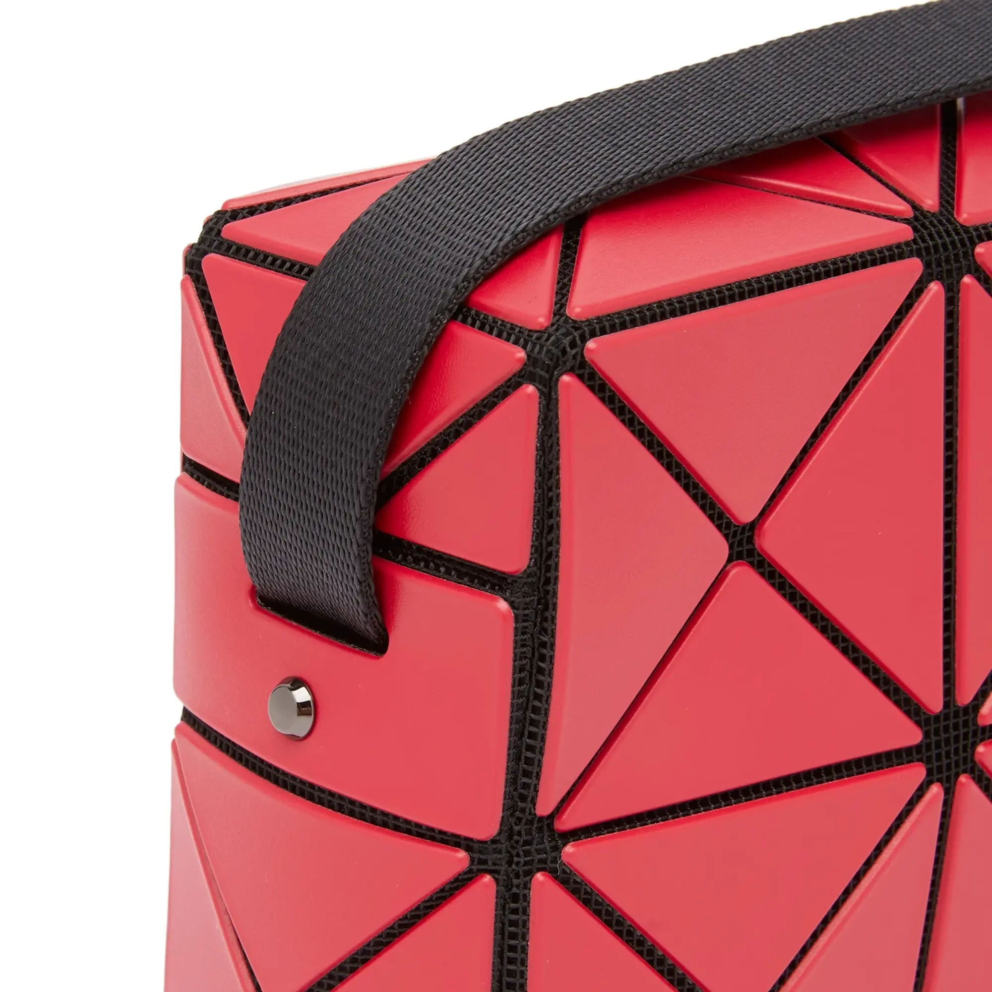 BAO BAO ISSEY MIYAKE Women's Cuboid Shoulder Bag Red