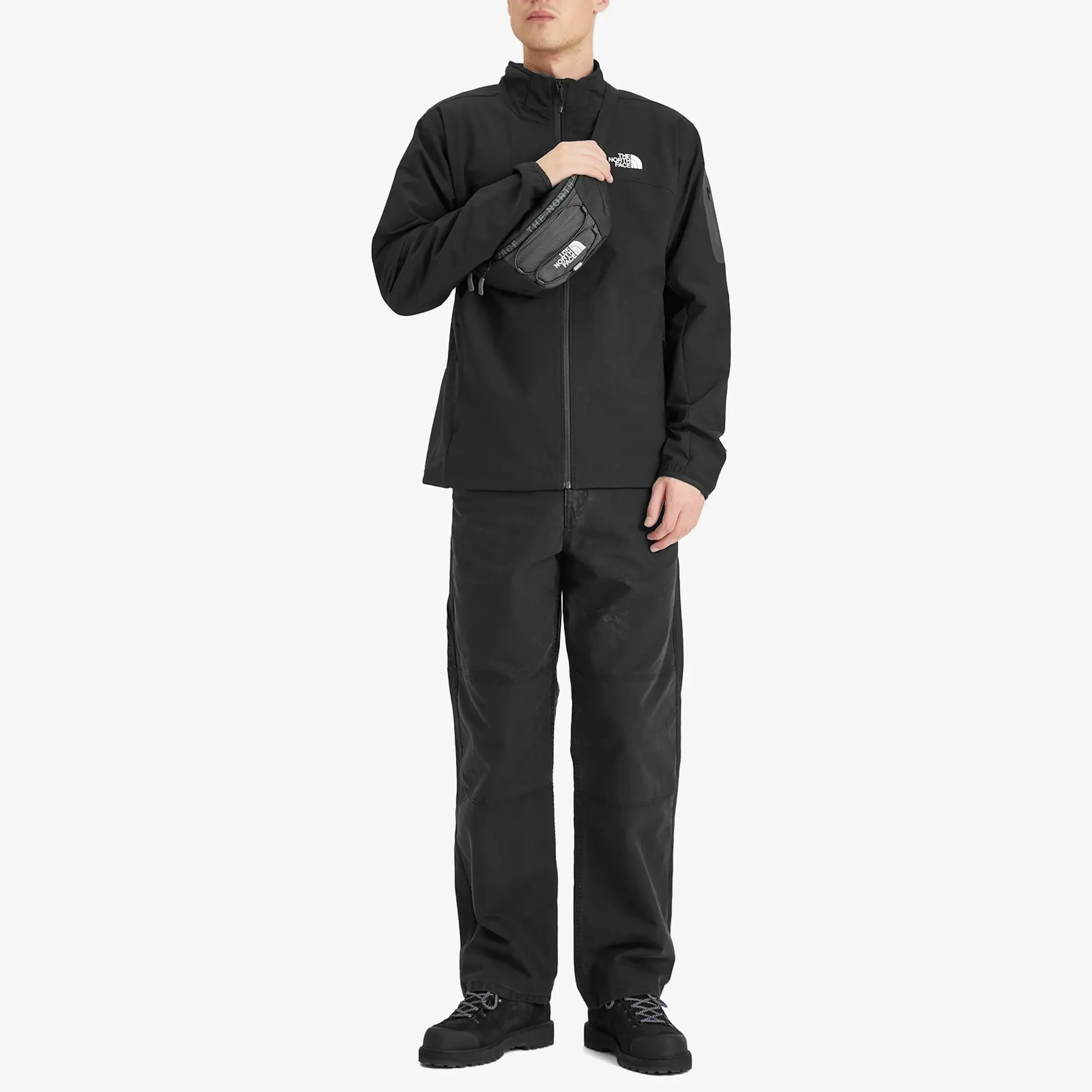 The North Face Men's Jester Lumbar Bag Asphalt Grey/Tnf Black