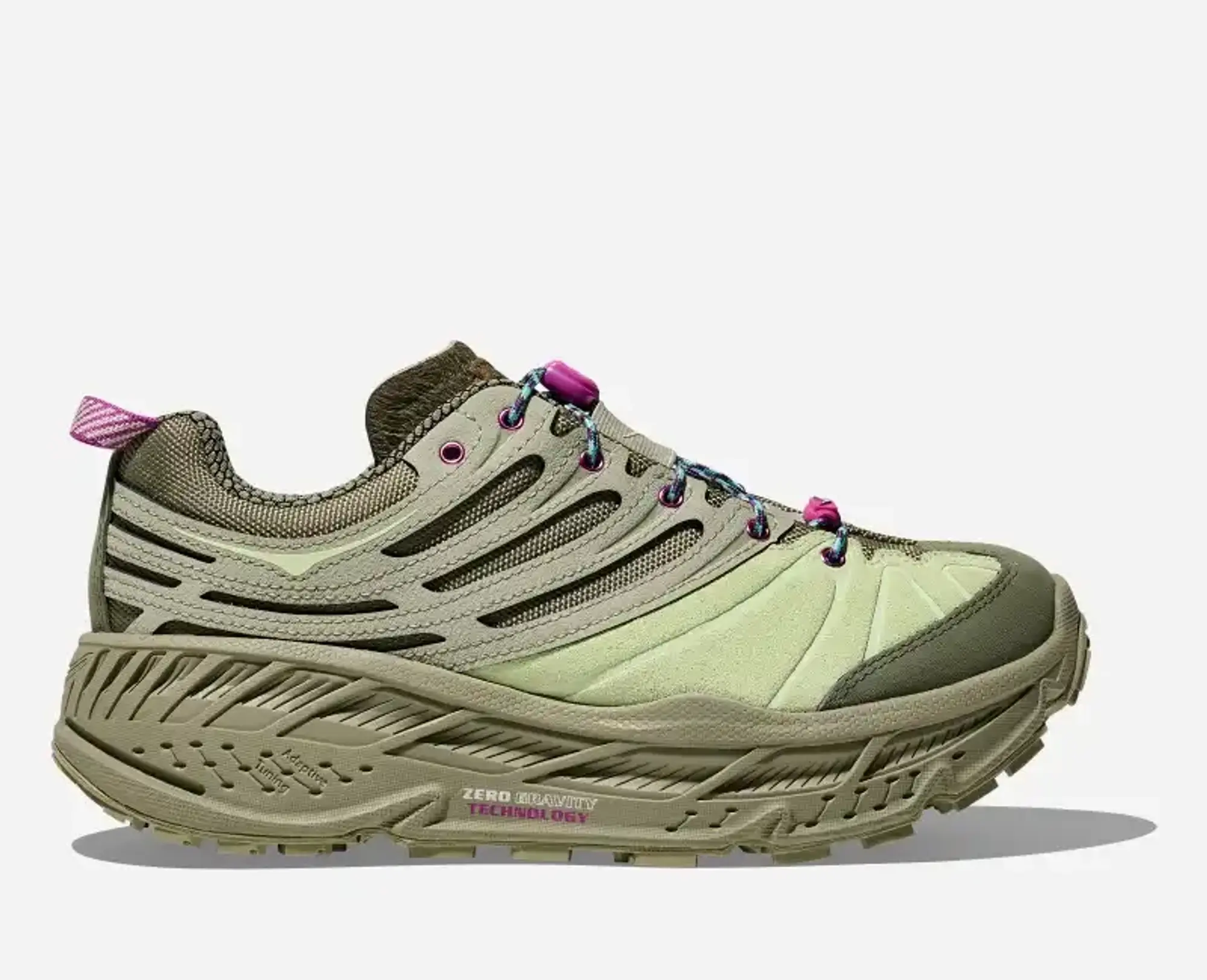 Hoka One One HOKA Elite Terrain System Stinson EVO OG Lifestyle Shoes in Sea Moss/Luna Moth
