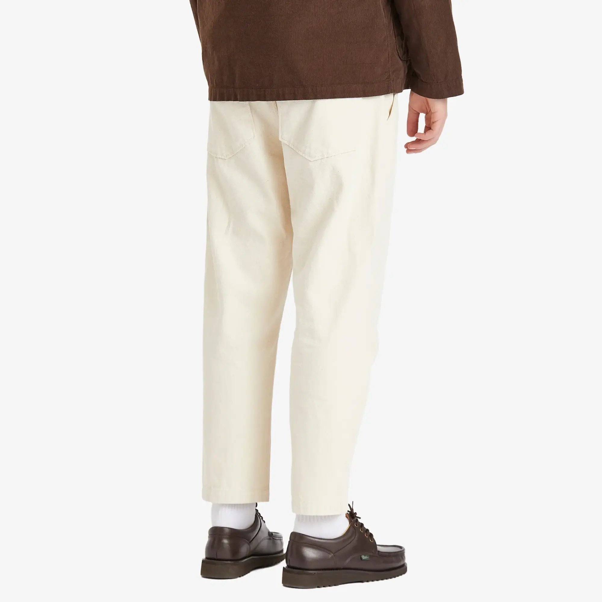 Universal Works Men's Recycled Cotton Hi Water Trouser Ecru