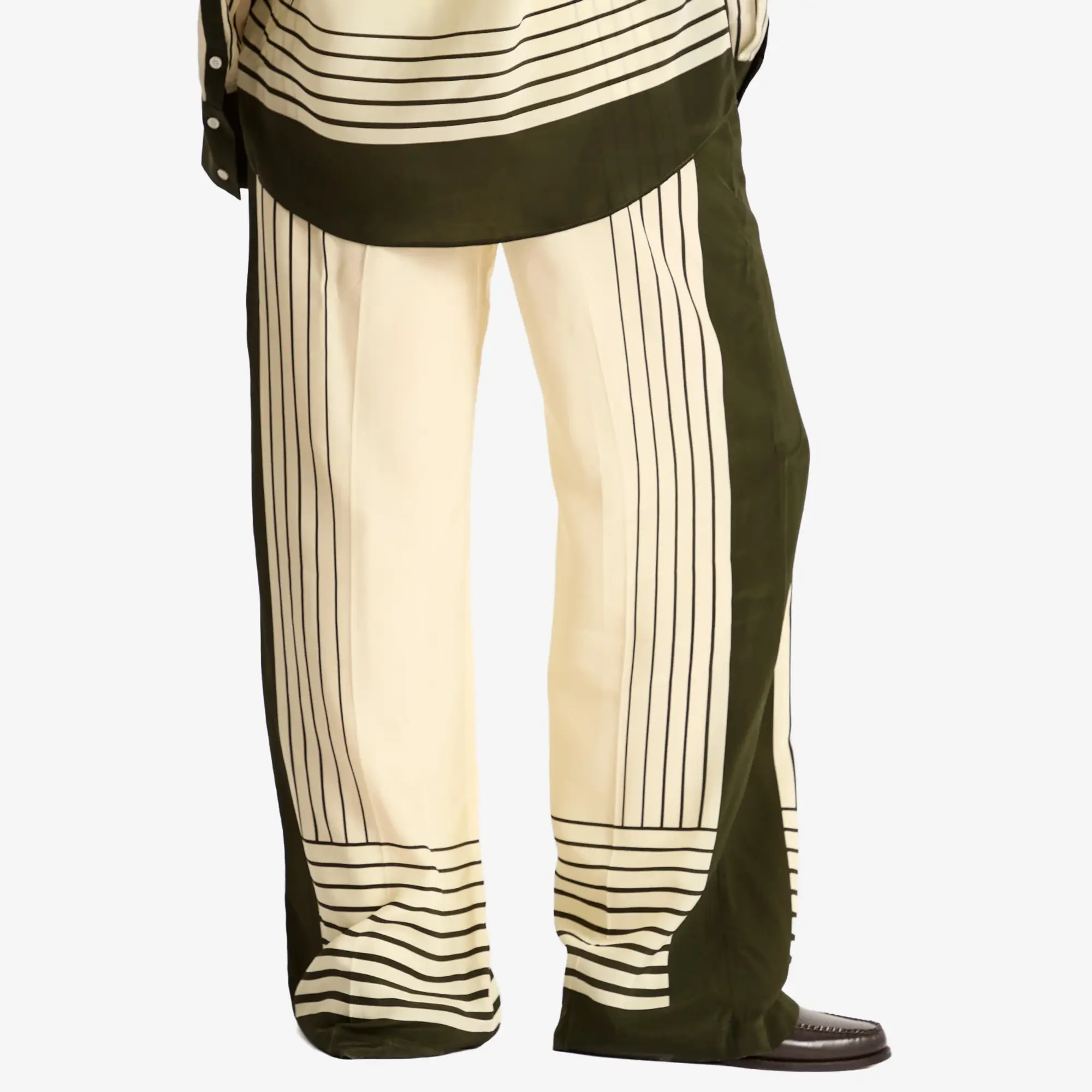 SIR. Women's Leilana Tailored Pants Garden Stripe