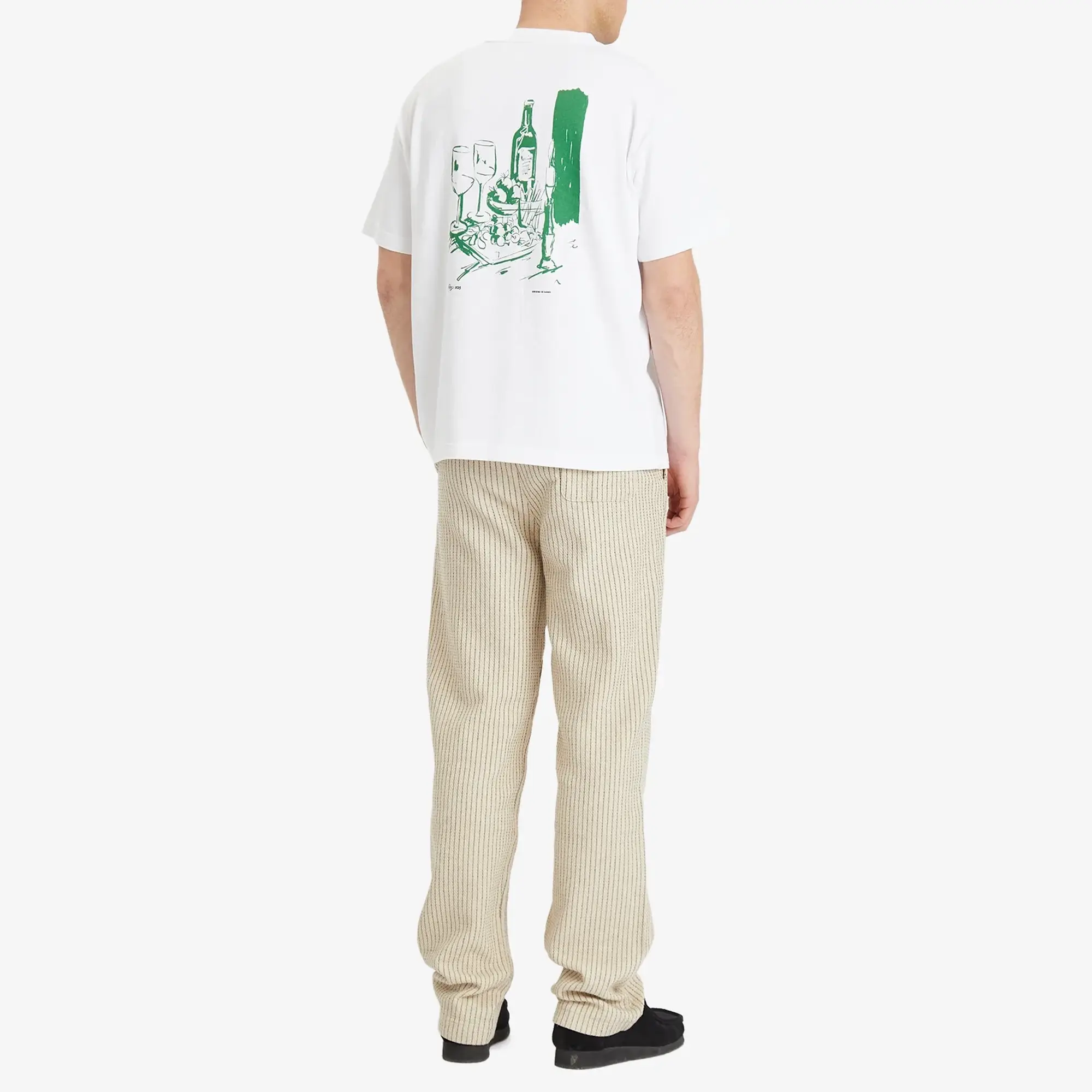 Percival Men's Cicchetti Oversized T-Shirt Ecru White