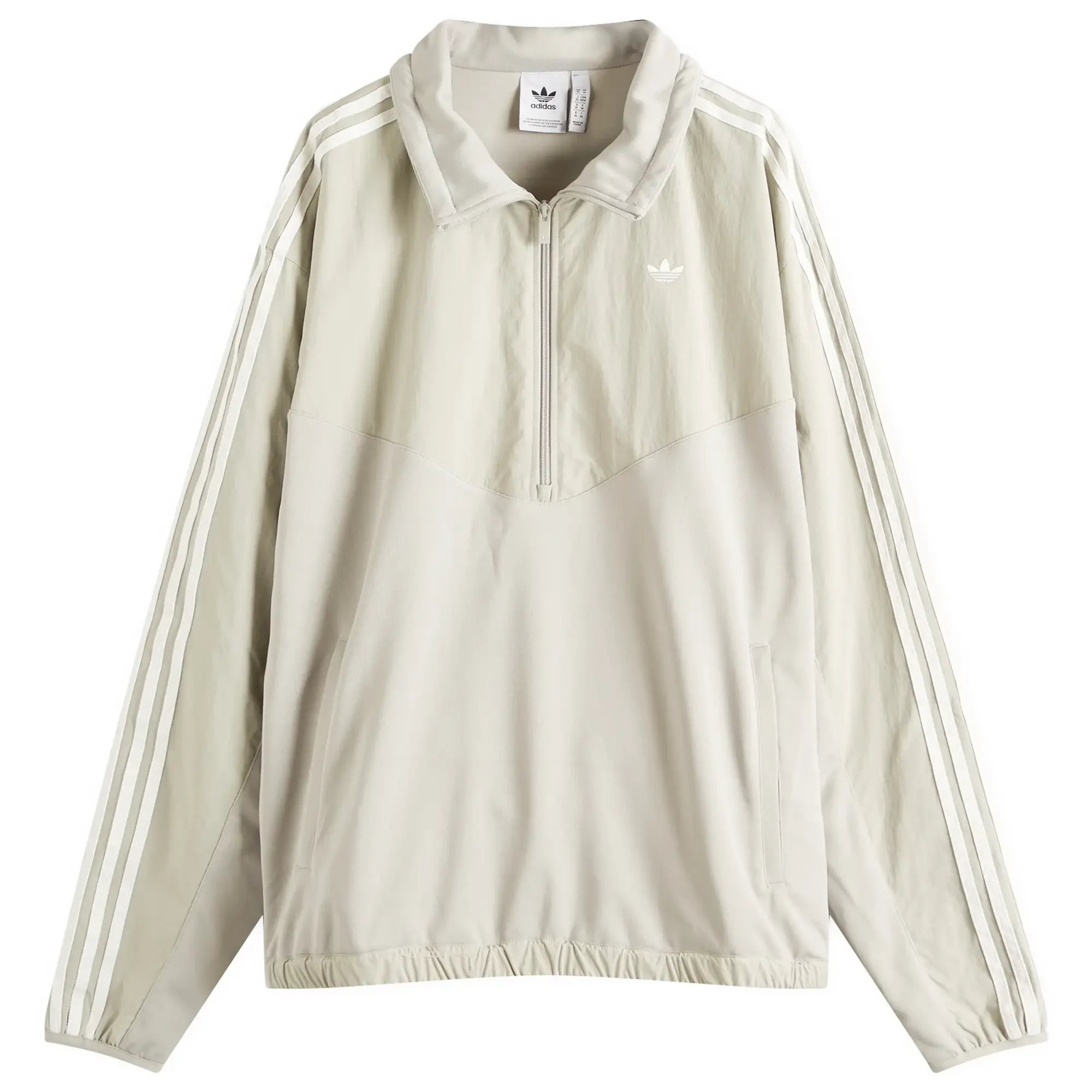 Adidas Men's Originals R3CD 1/2 Zip Track Top Grey