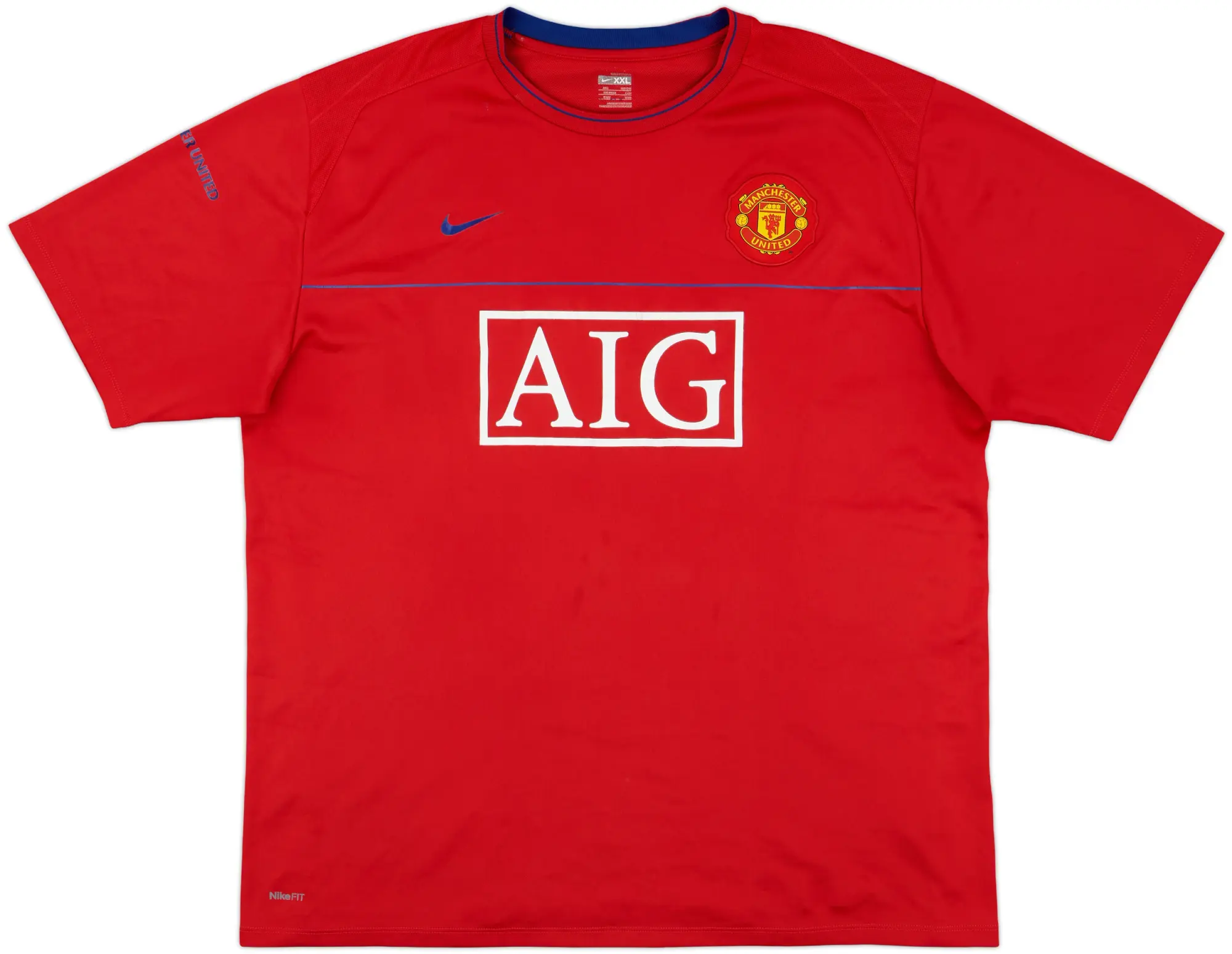 Nike Manchester United Mens SS Home Shirt 2008/09