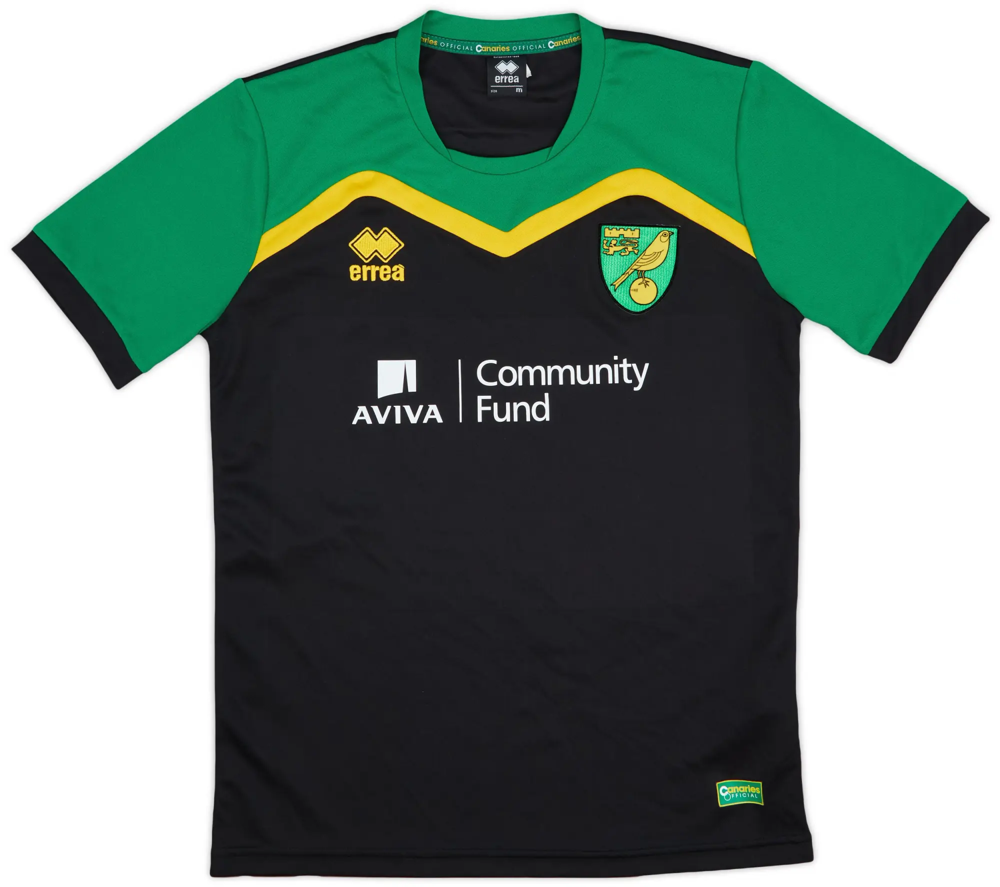 2014-15 Norwich City Errea Training Shirt - 8/10 - (M)