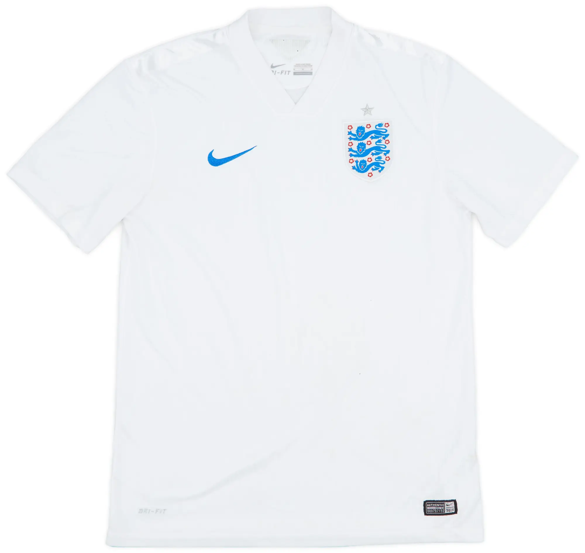 Nike 2014-15 England Home Shirt - 5/10 - (M)