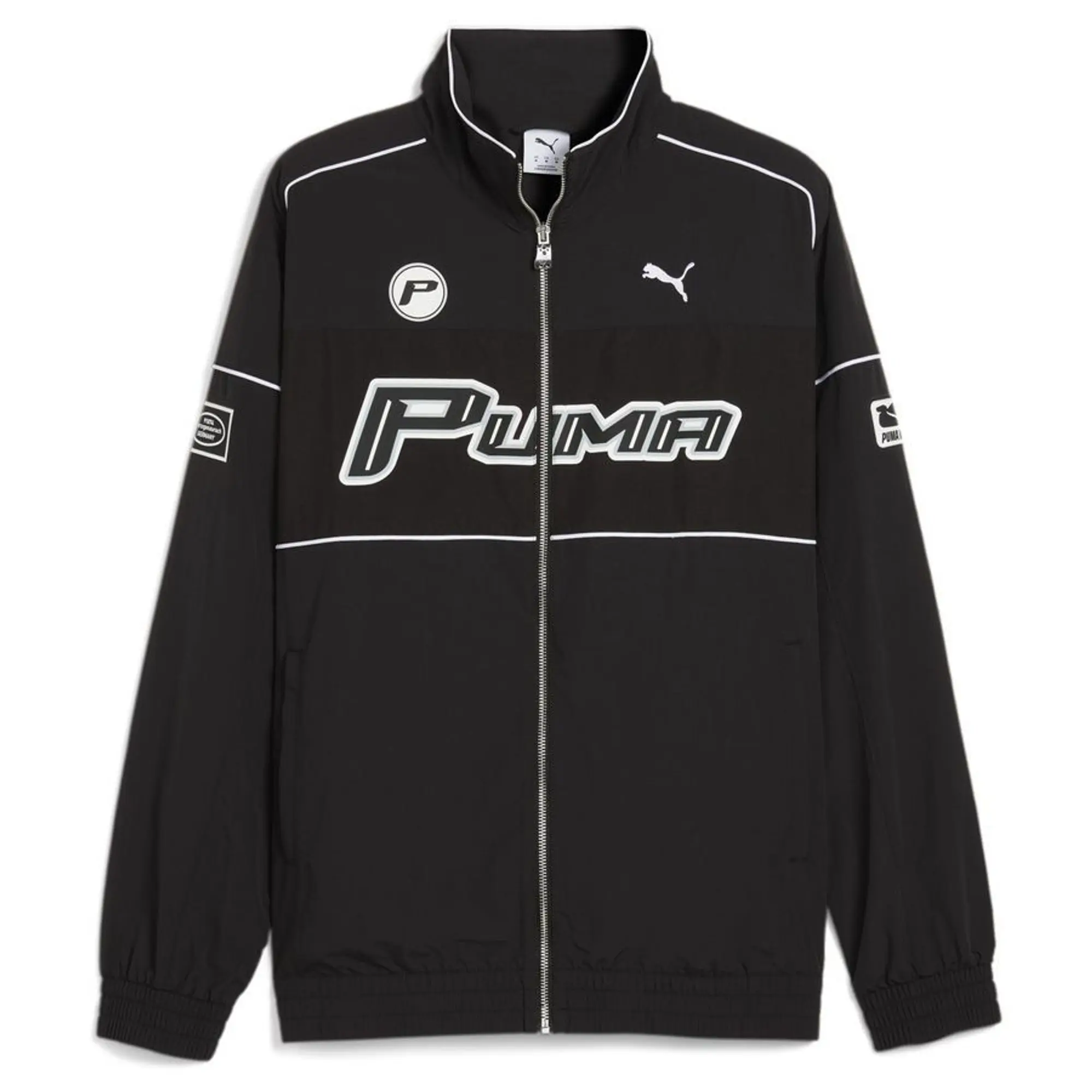 Sds Relaxed Graphic Track Jacket Wv Puma Black - ['Black']