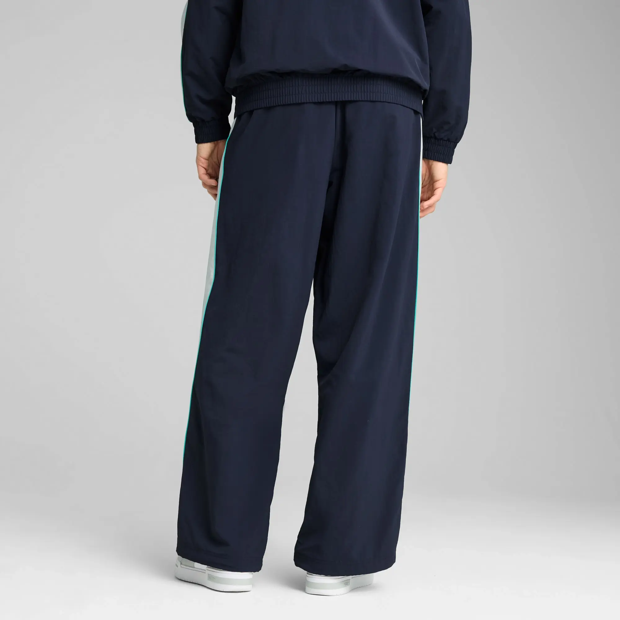 PUMA T7 Oversized Track Pants Unisex, Dark Blue