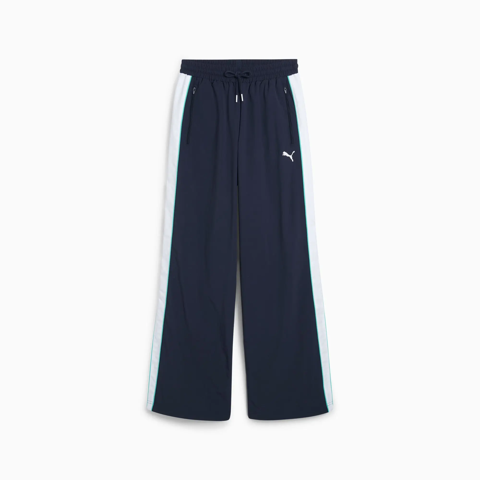 PUMA T7 Oversized Track Pants Unisex, Dark Blue