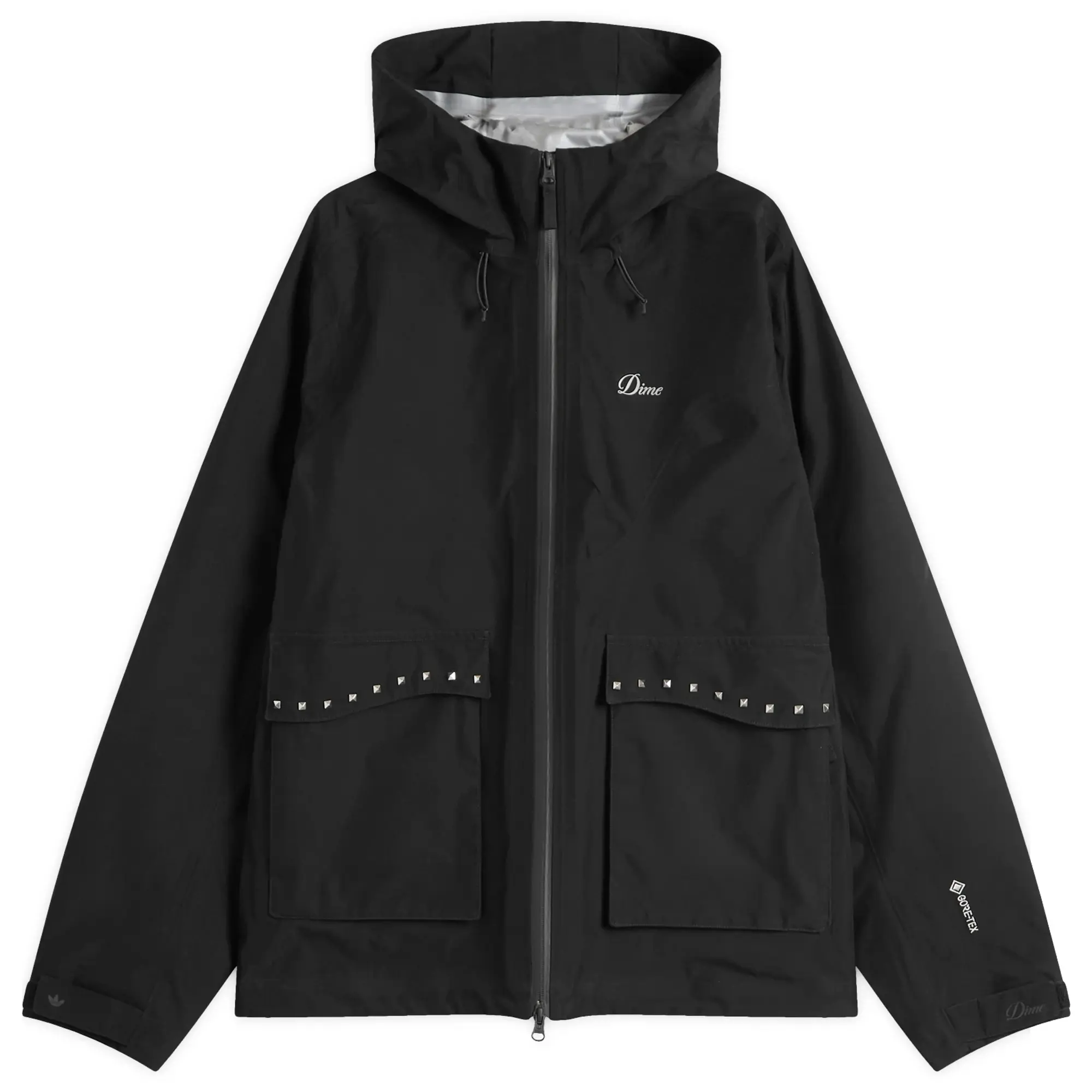 Adidas Men's x Dime Studded Gore-Tex Jacket Black