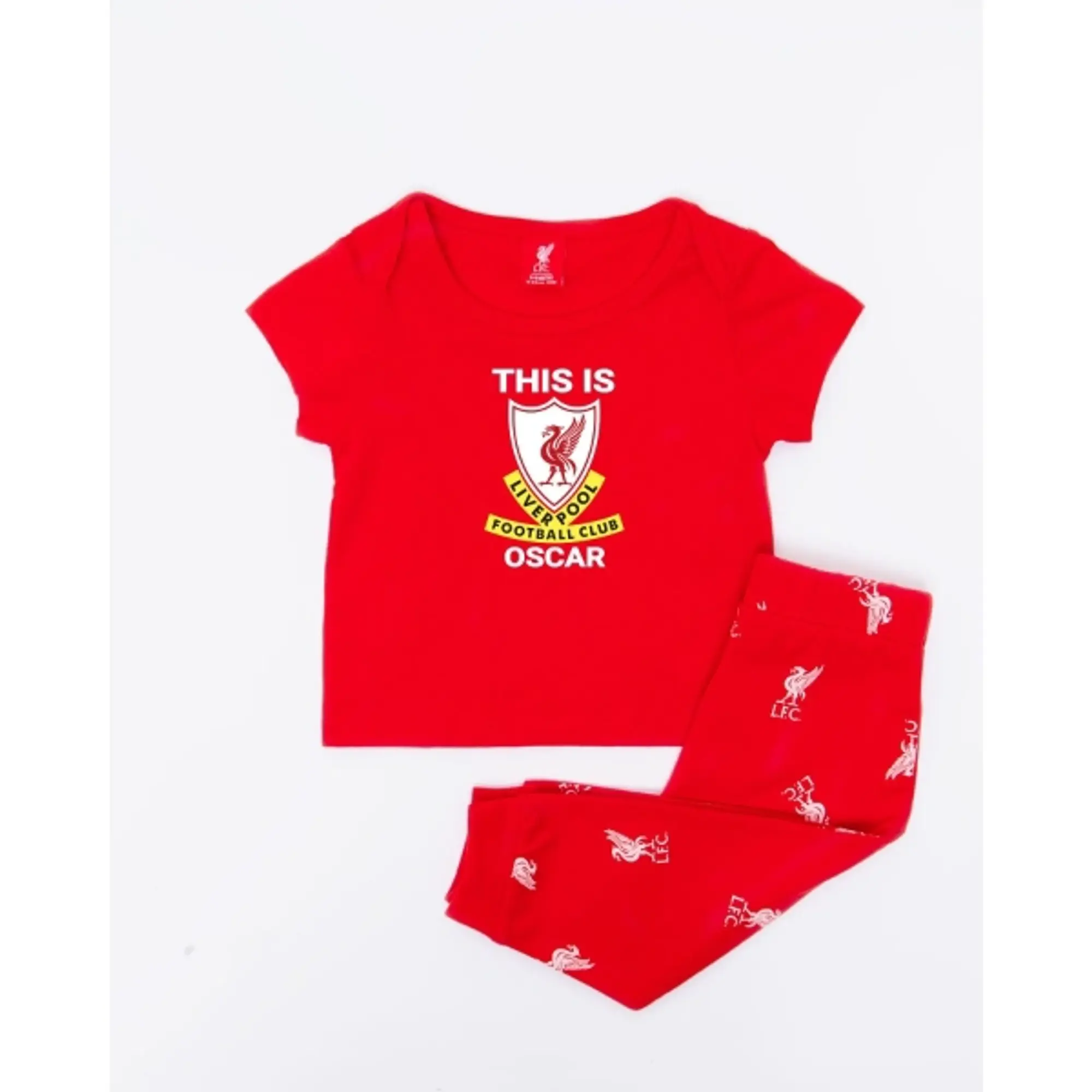 Liverpool FC LFC Baby Personalised This Is Anfield Pyjamas