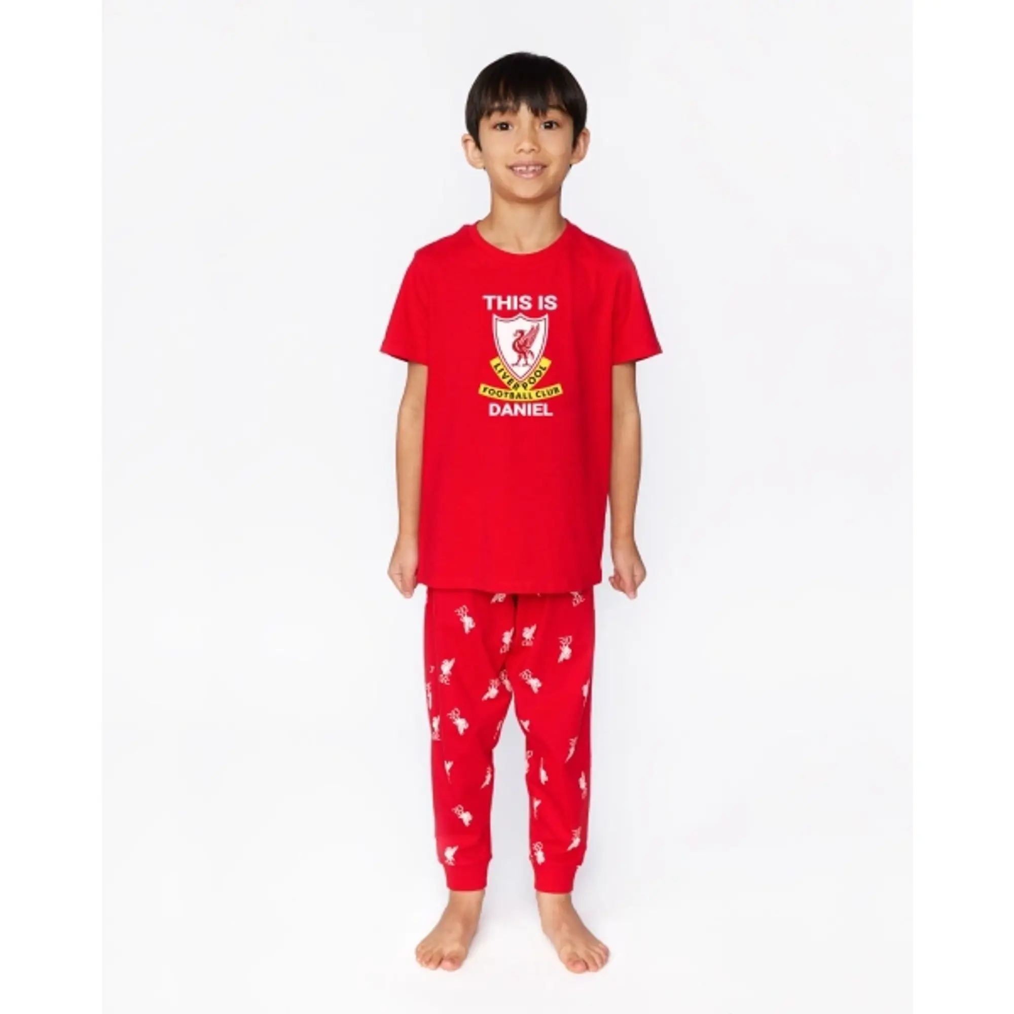 Liverpool FC LFC Junior Personalised This Is Anfield Pyjamas