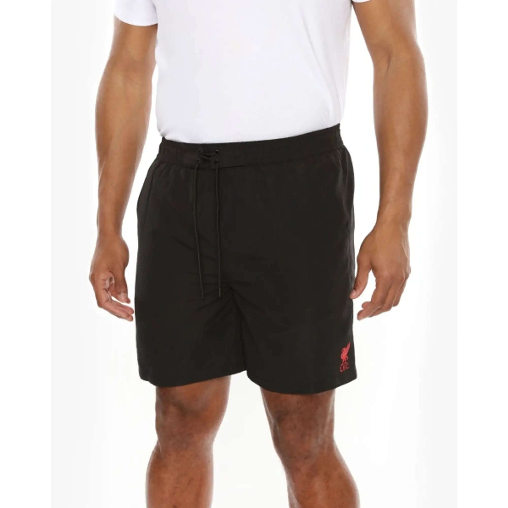 Liverpool FC LFC Mens Black Swim Board Short