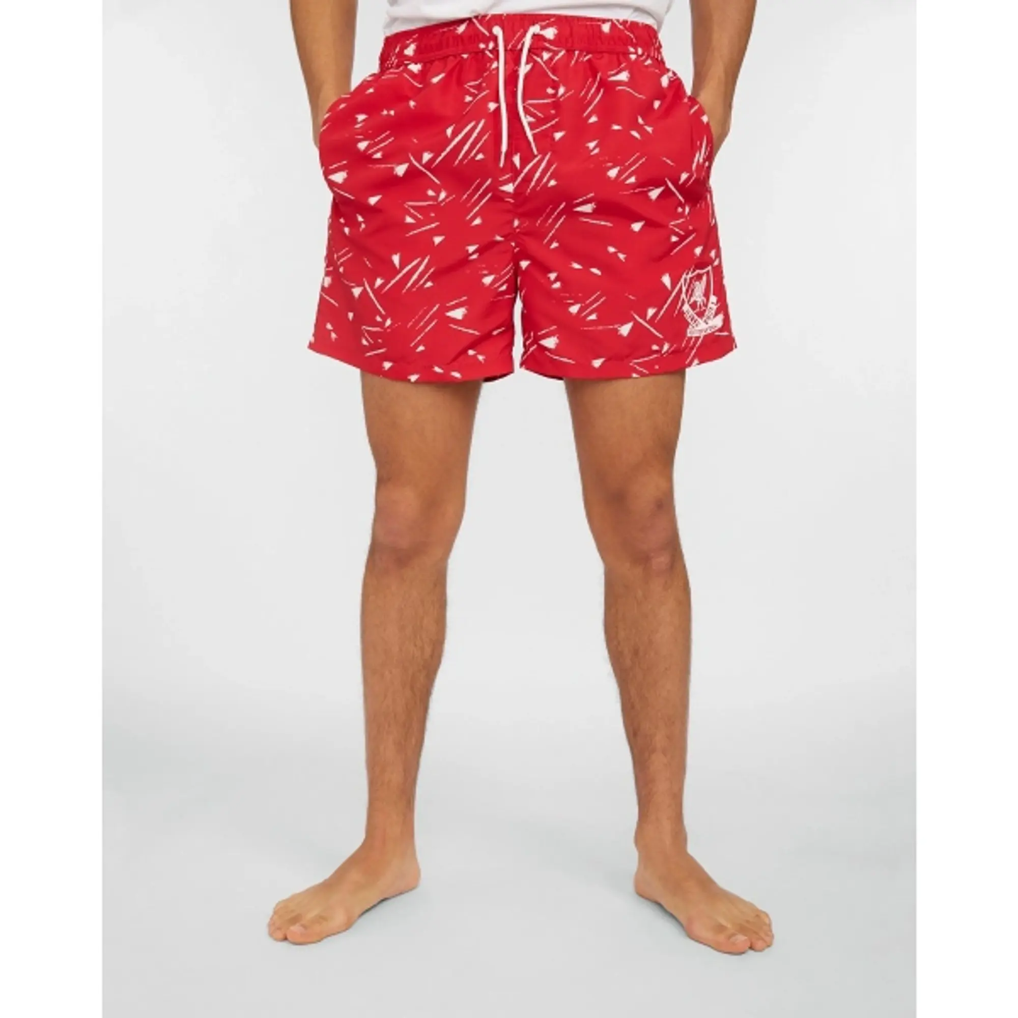 Liverpool FC LFC Mens 89 Home Swim Shorts