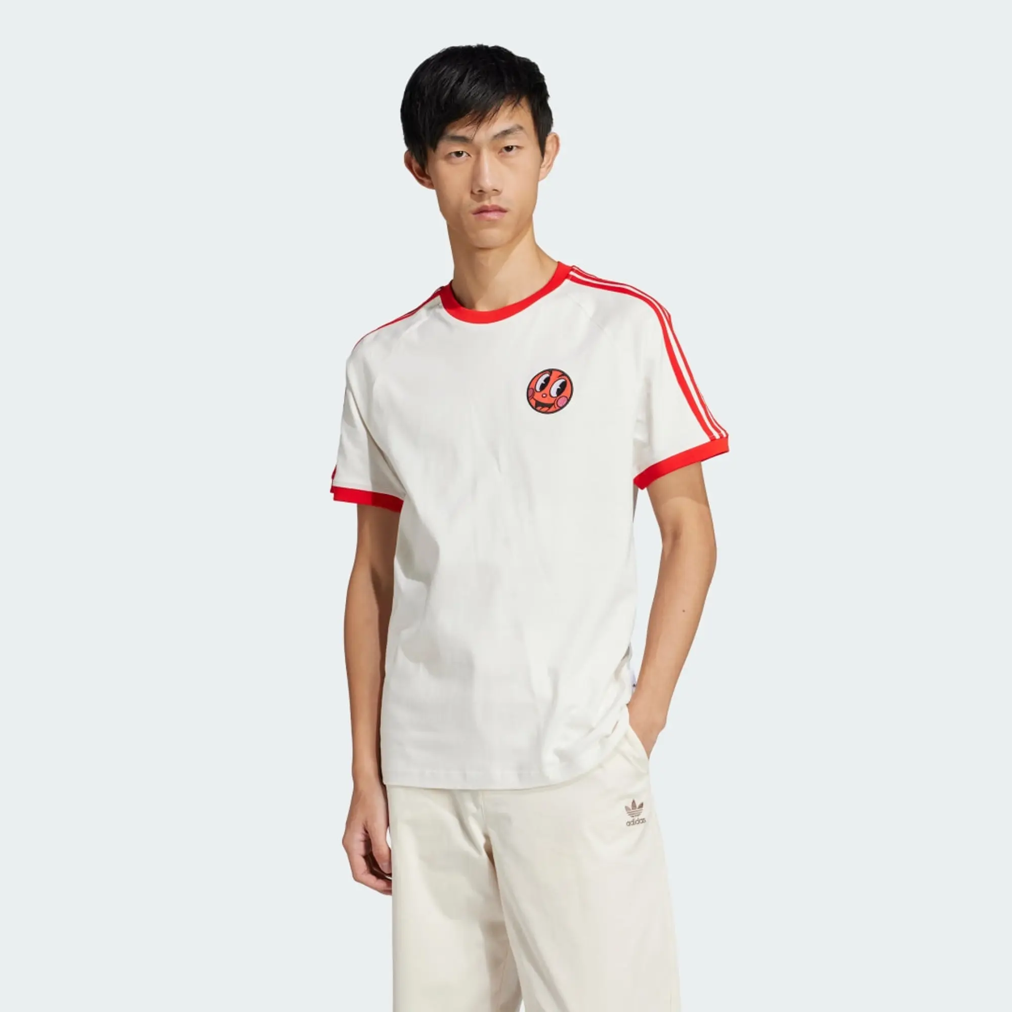 Adidas Originals Adidas Originals Tee In Cloud White
