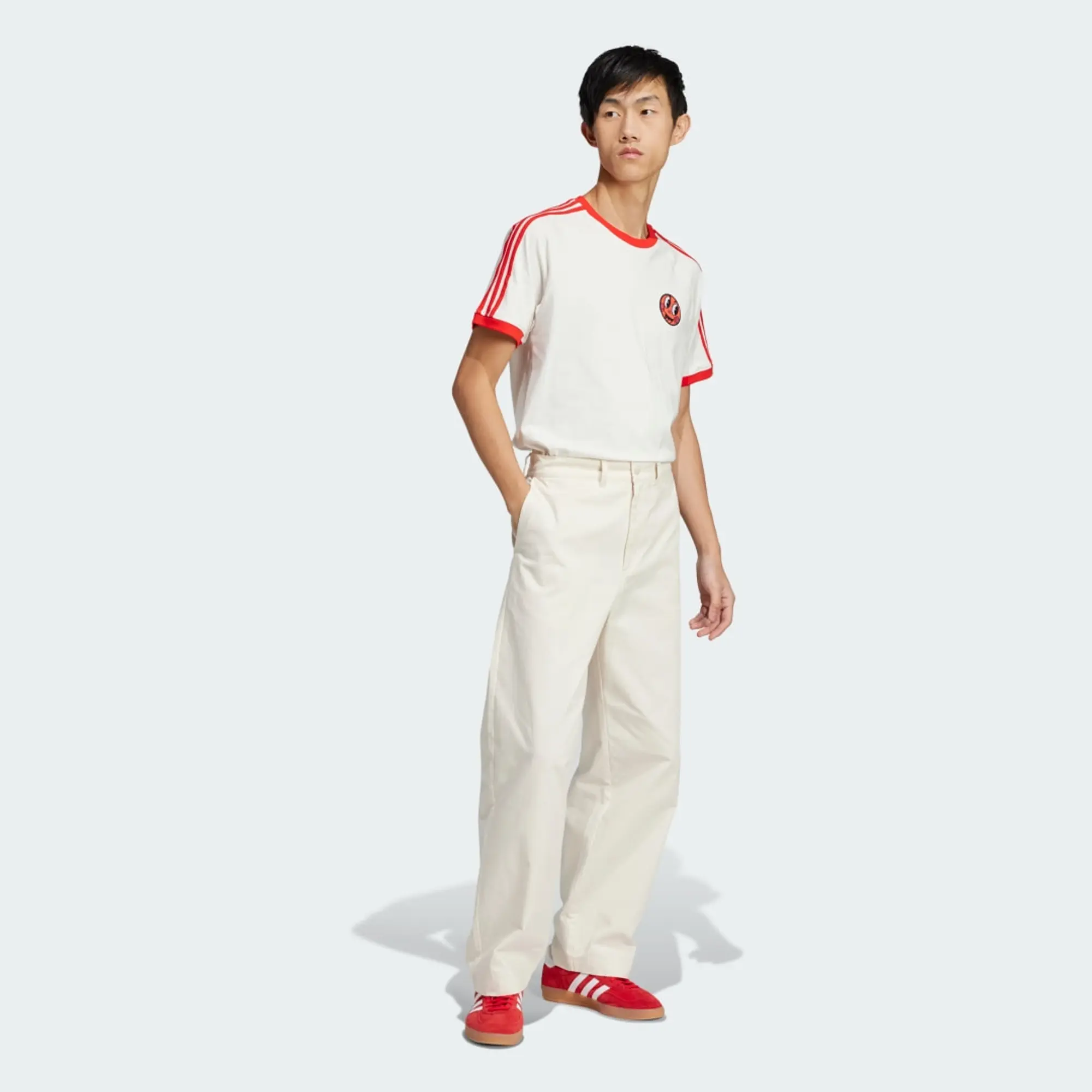 Adidas Originals Adidas Originals Tee In Cloud White