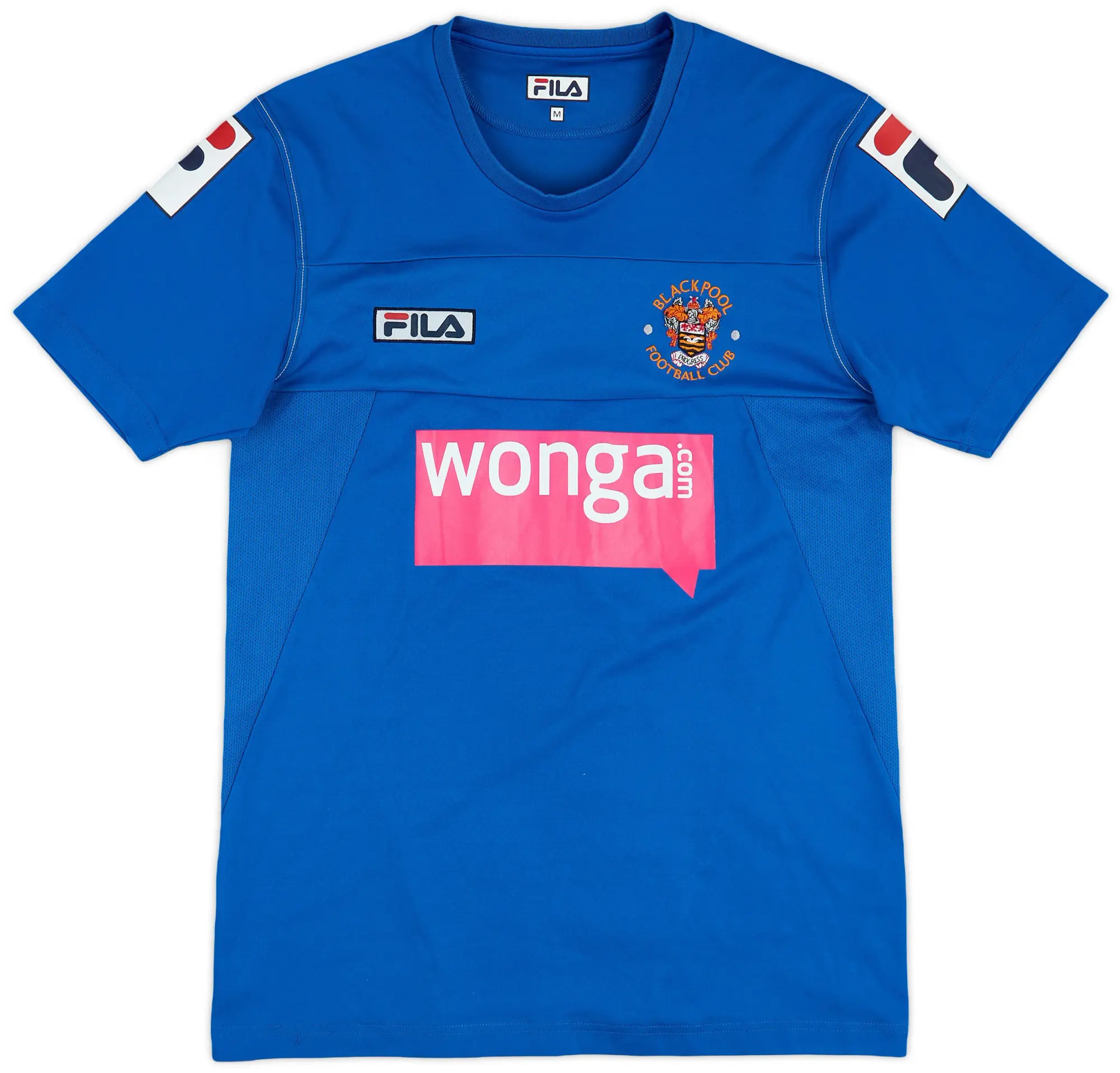 2011-12 Blackpool Fila Training Shirt - 8/10 - (M)