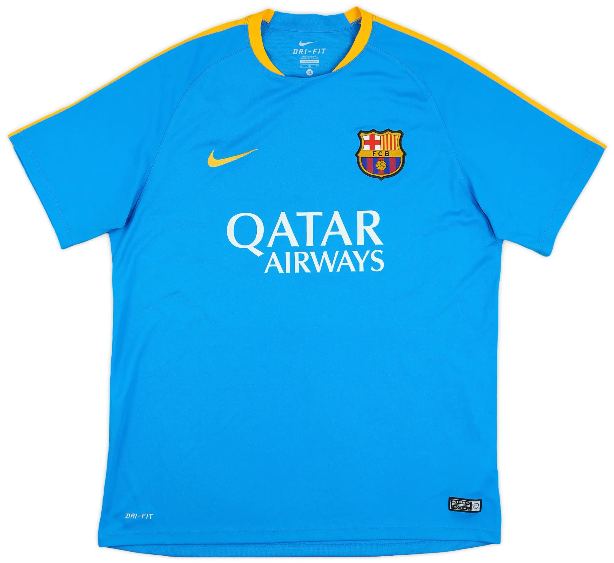 2015-16 Barcelona Nike Training Shirt - 9/10 - (XL)