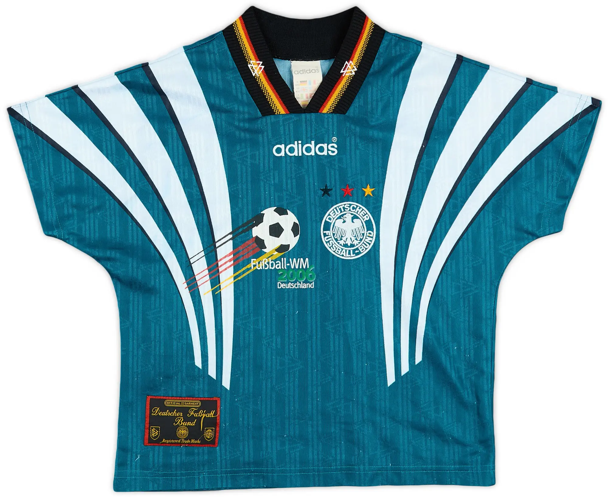 adidas 1996-98 Germany WM2006 Away Shirt - 9/10 - (7-8 Years)