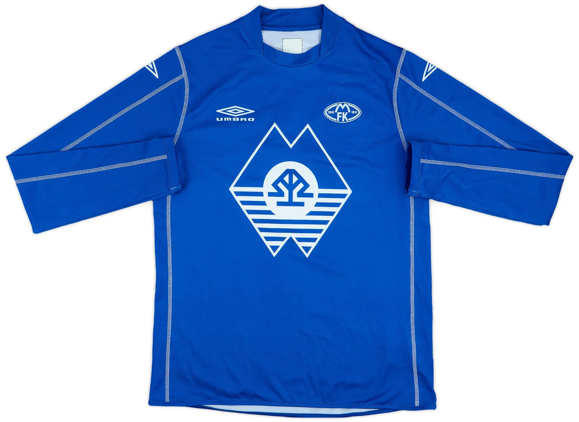2009-10 Molde Umbro Home/Training L/S Shirt - 6/10 - (L)