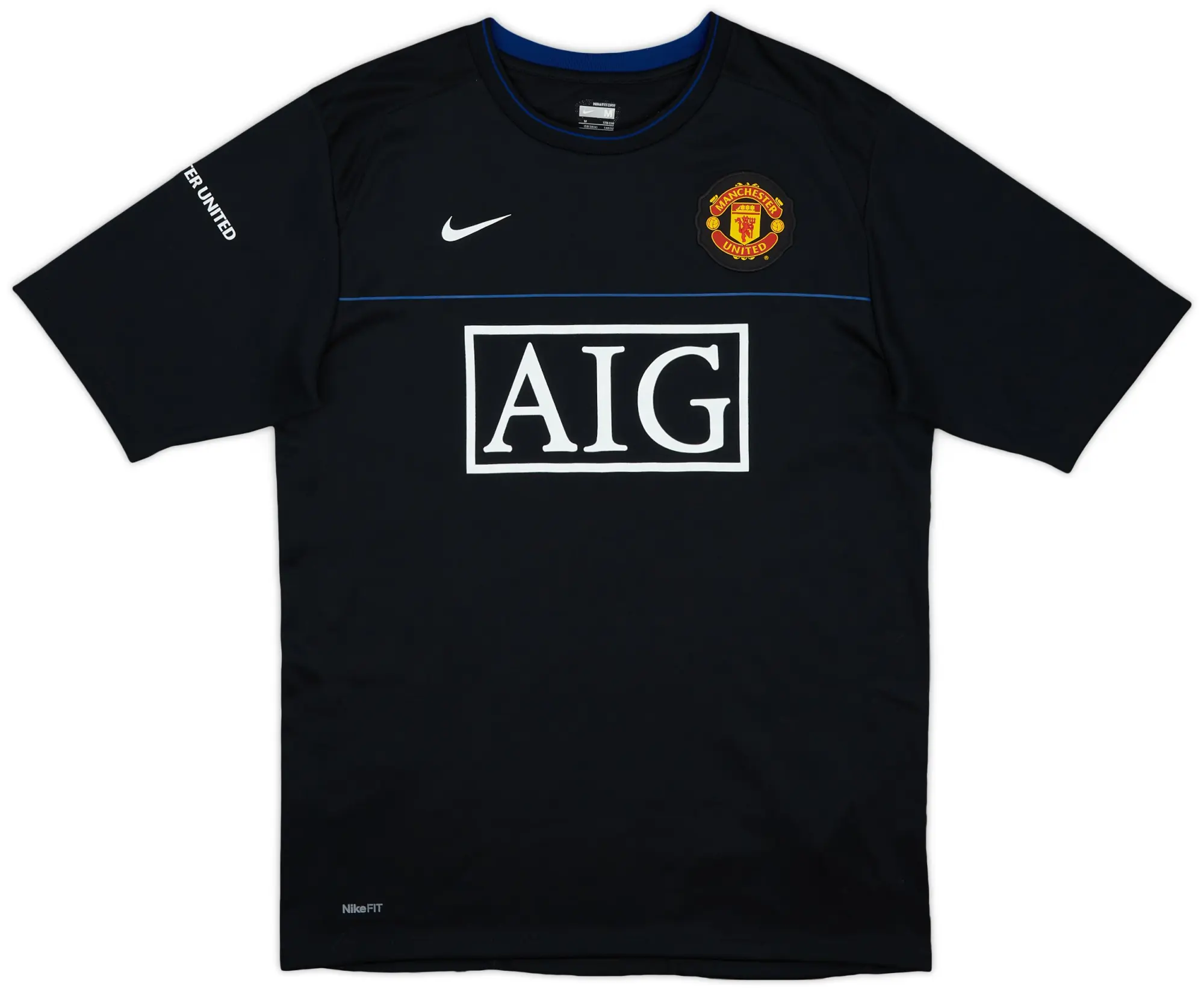 2008-09 Manchester United Nike Training Shirt - 9/10 - (M)