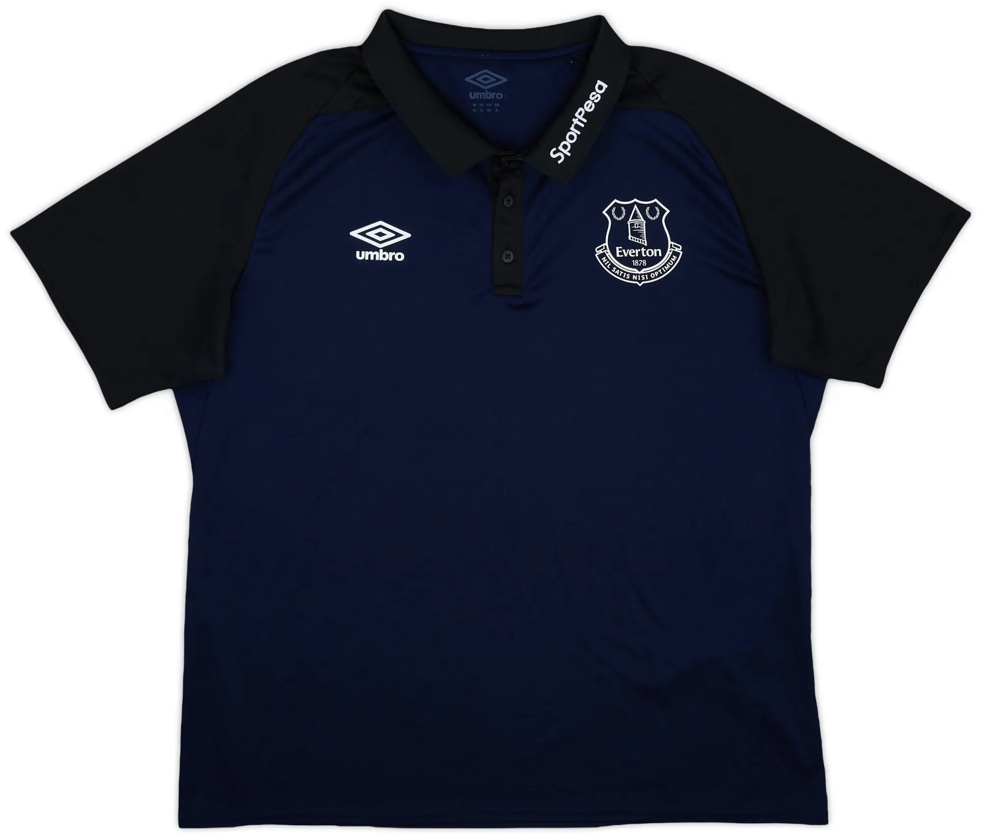 2019-20 Everton Umbro Polo Shirt - 8/10 - (XL)
