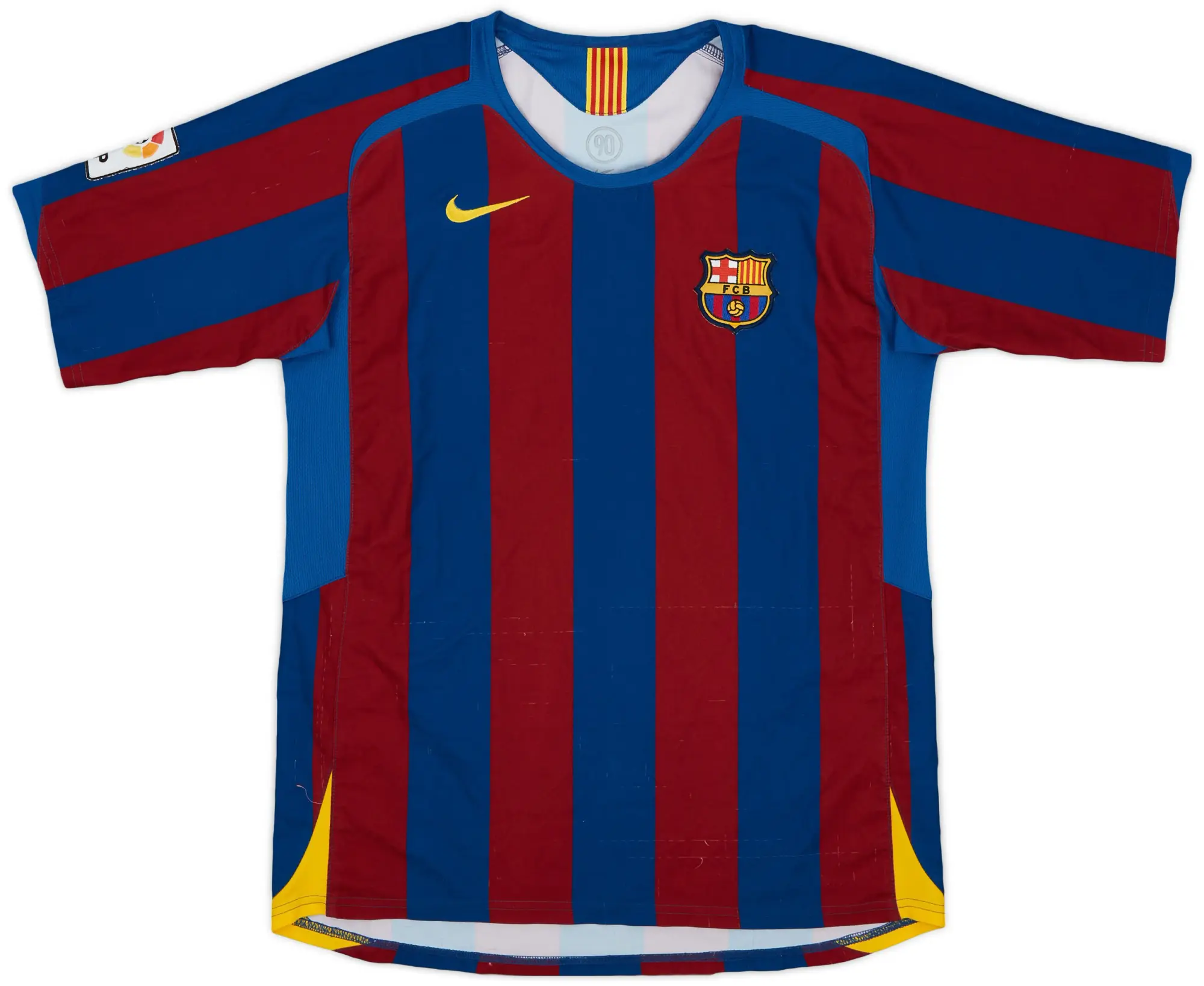 Nike 2005-06 Barcelona Home Shirt - 8/10 - (XL.Boys)