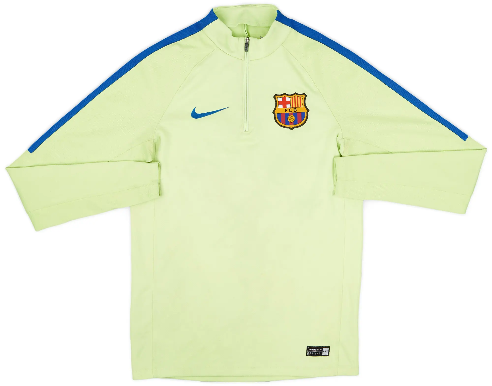 2017-18 Barcelona Nike 1/4 Zip Drill Top - 4/10 - (S)