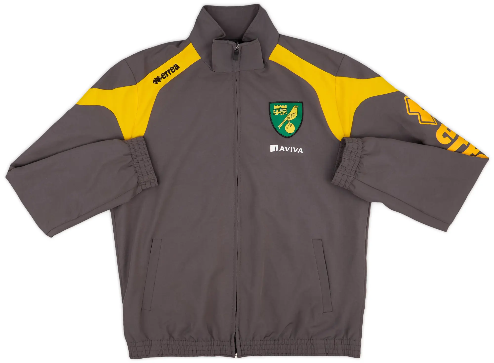 2015-16 Norwich Errea Track Jacket - 8/10 - (L)
