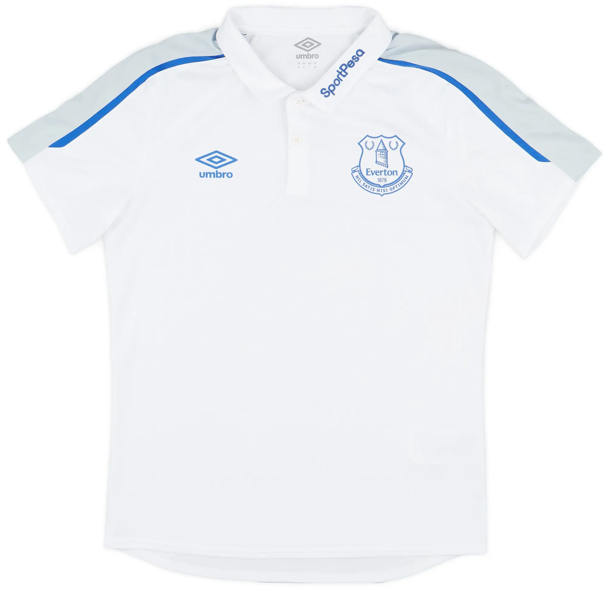 2018-19 Everton Umbro Polo Shirt - 9/10 - (M)