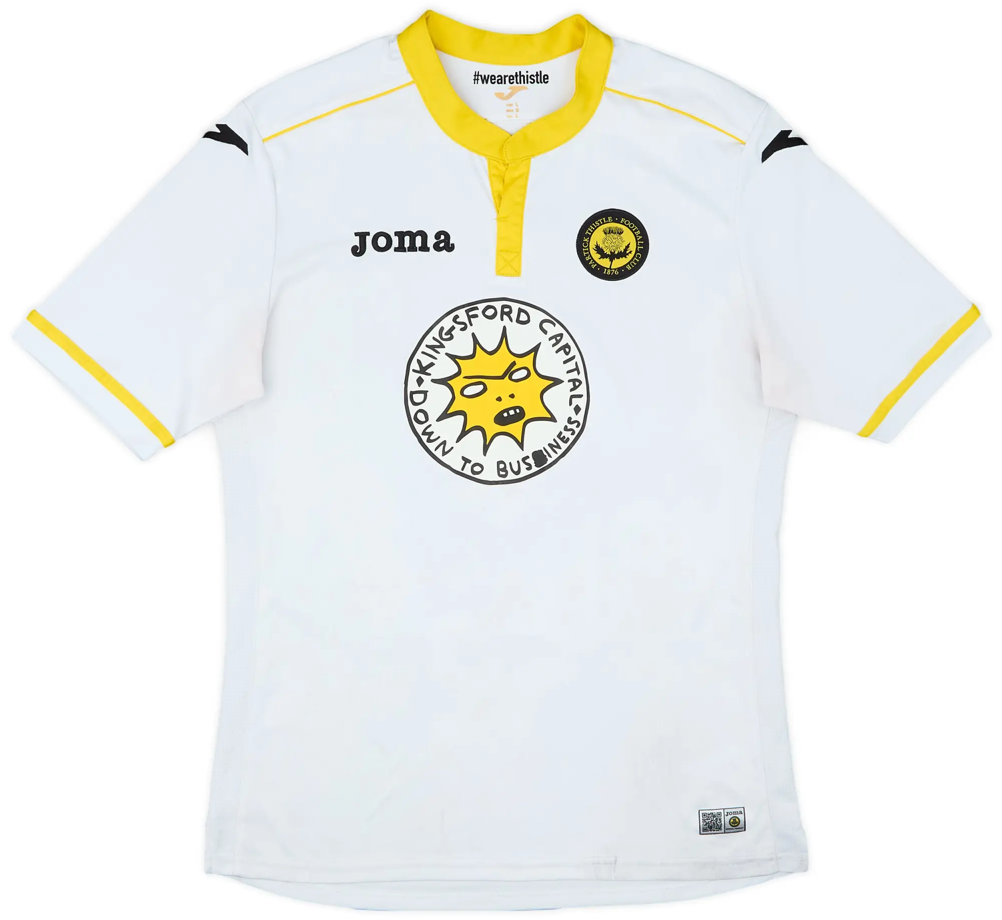 Joma 2016-17 Partick Thistle Away Shirt - 5/10 - (L)